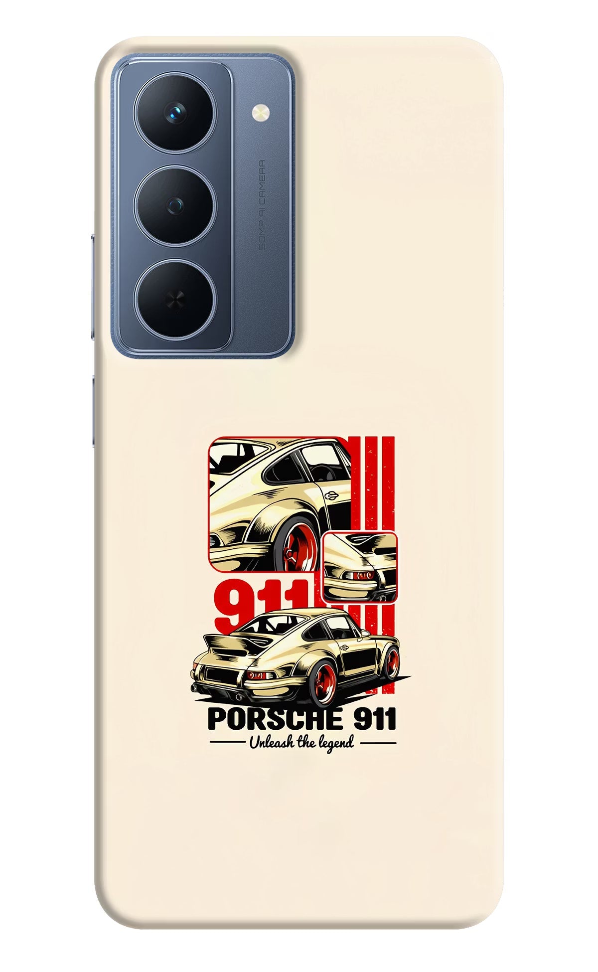 Classic Porsche 911 Realme P3x 5G Back Cover