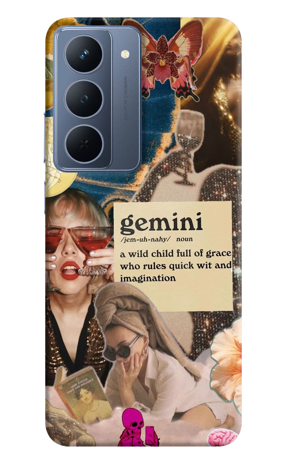 Gemini Zodiac Realme P3x 5G Back Cover
