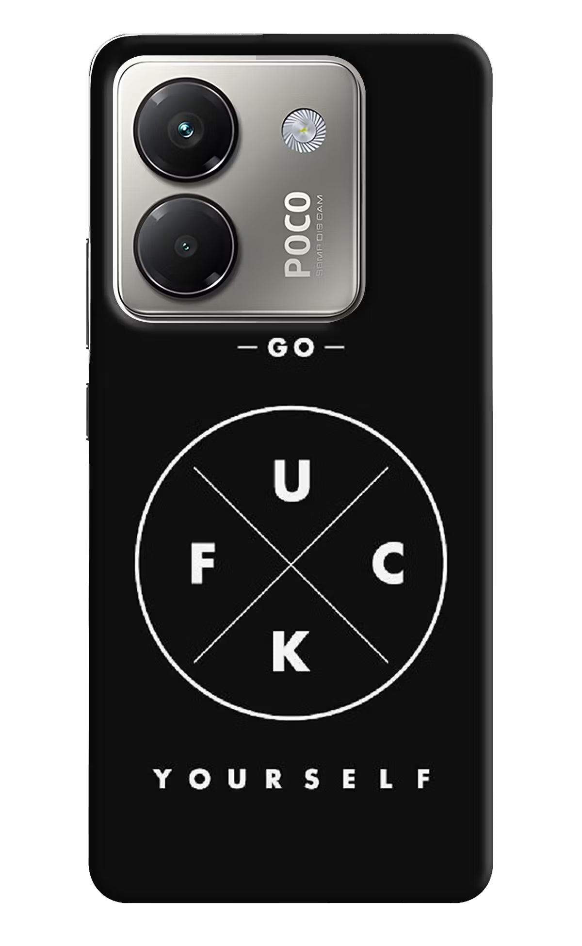 Go Fuck Yourself Poco M7 Pro 5G Back Cover