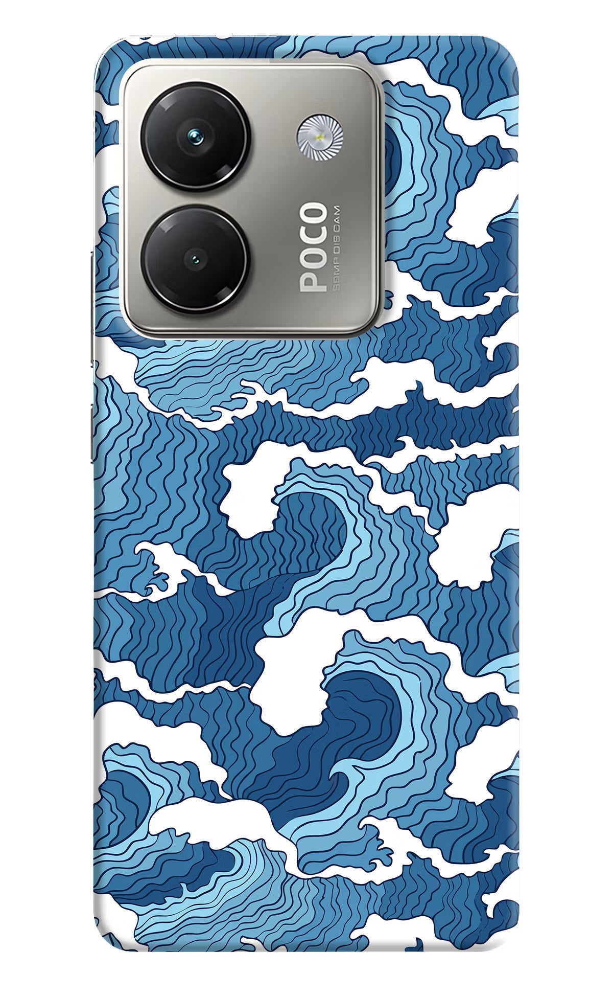 Blue Waves Poco M7 Pro 5G Back Cover