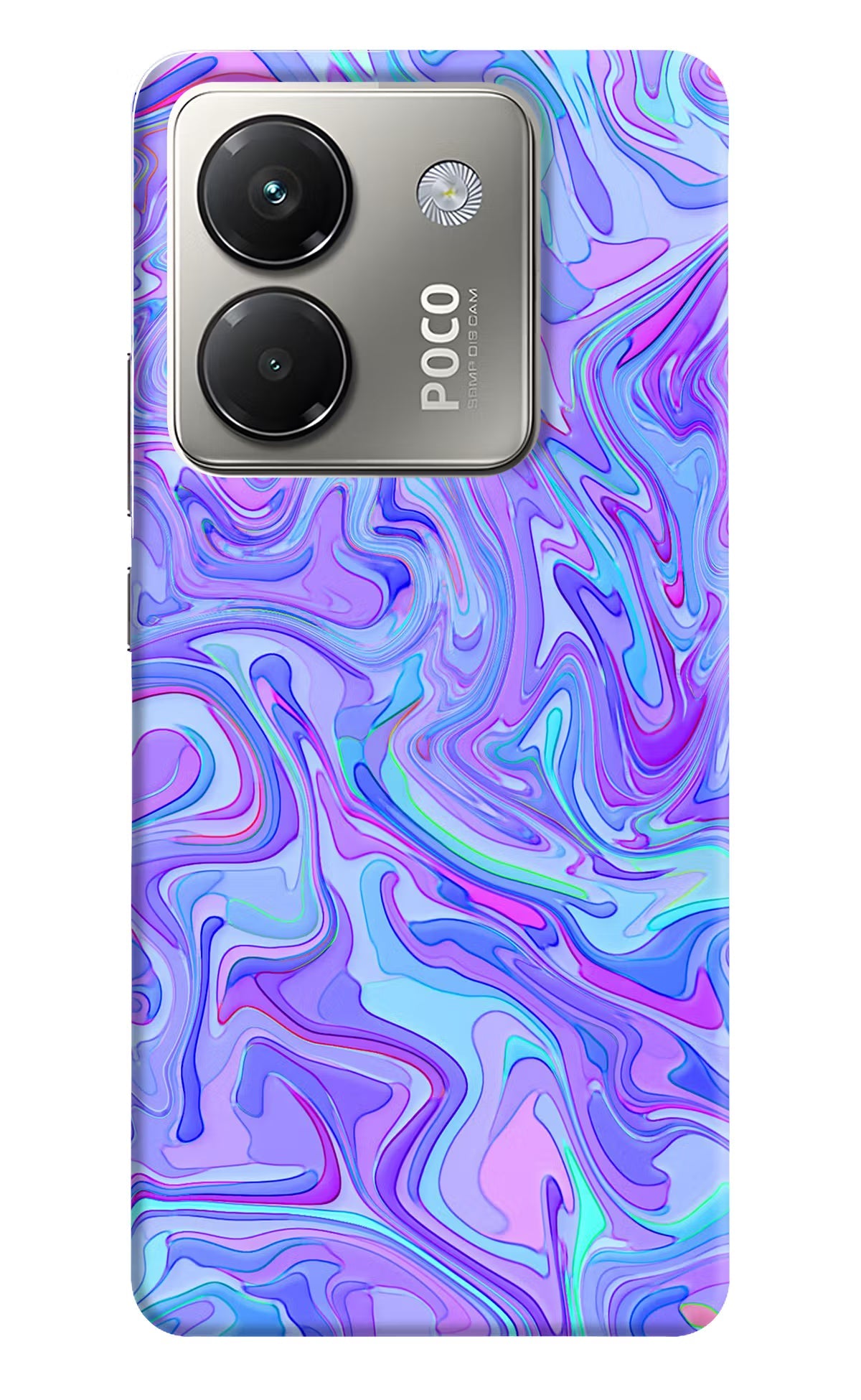 Glitter Poco M7 Pro 5G Back Cover