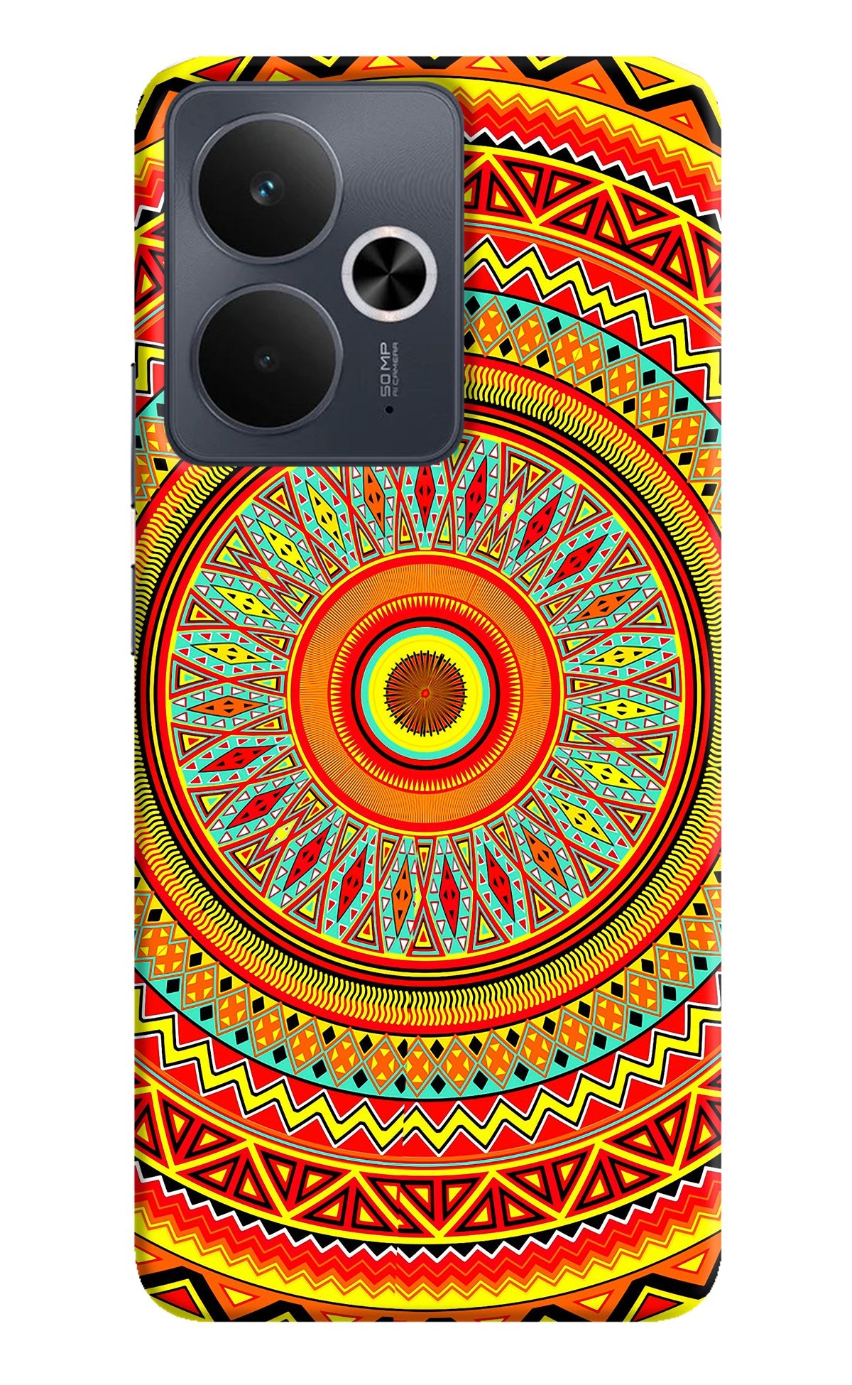 Mandala Pattern Realme 14T 5G Back Cover