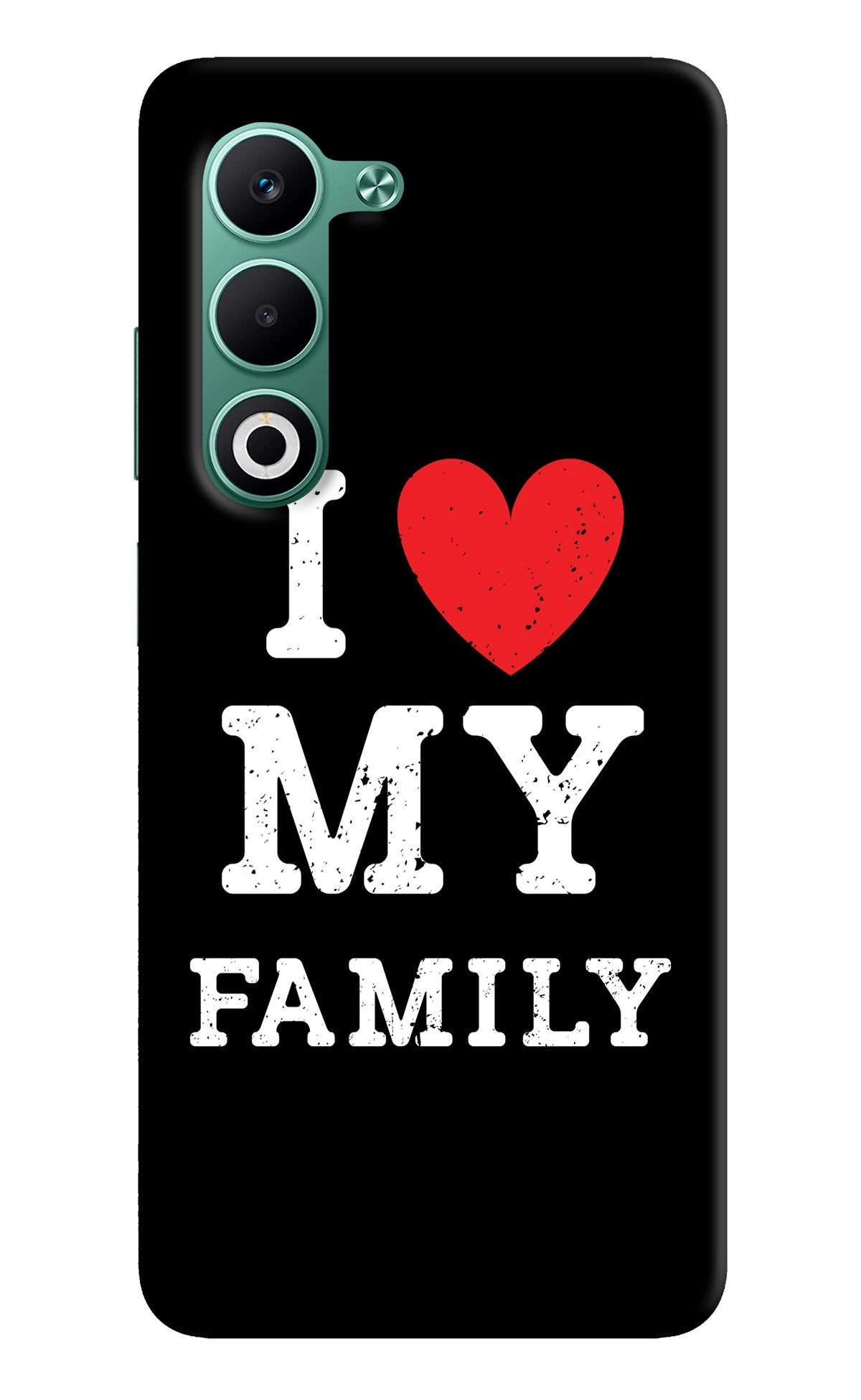 I Love My Family Oppo A5 5G Back Cover
