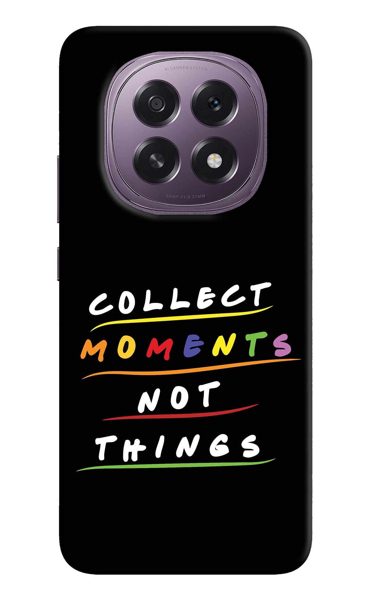 Collect Moments Not Things Oppo F29 5G Back Cover