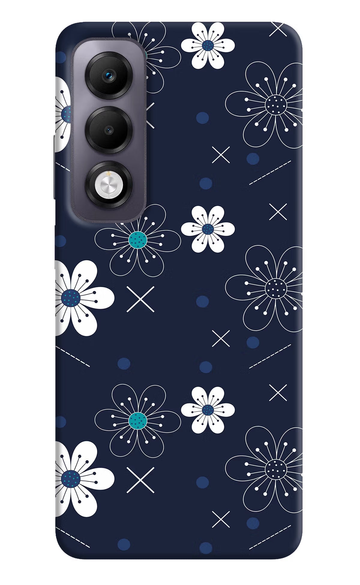Flowers Oppo K13x Back Cover