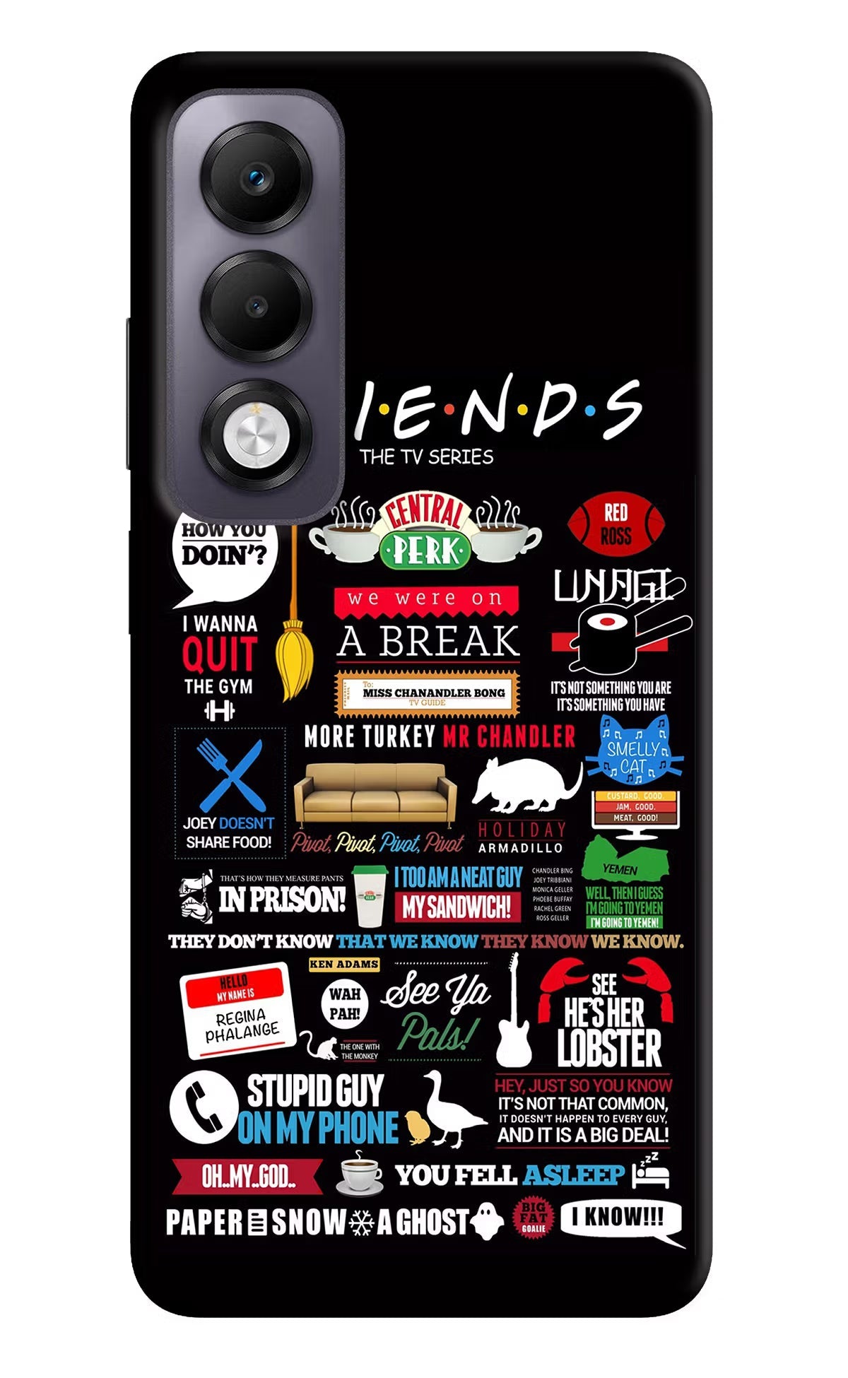 FRIENDS Oppo K13x Back Cover