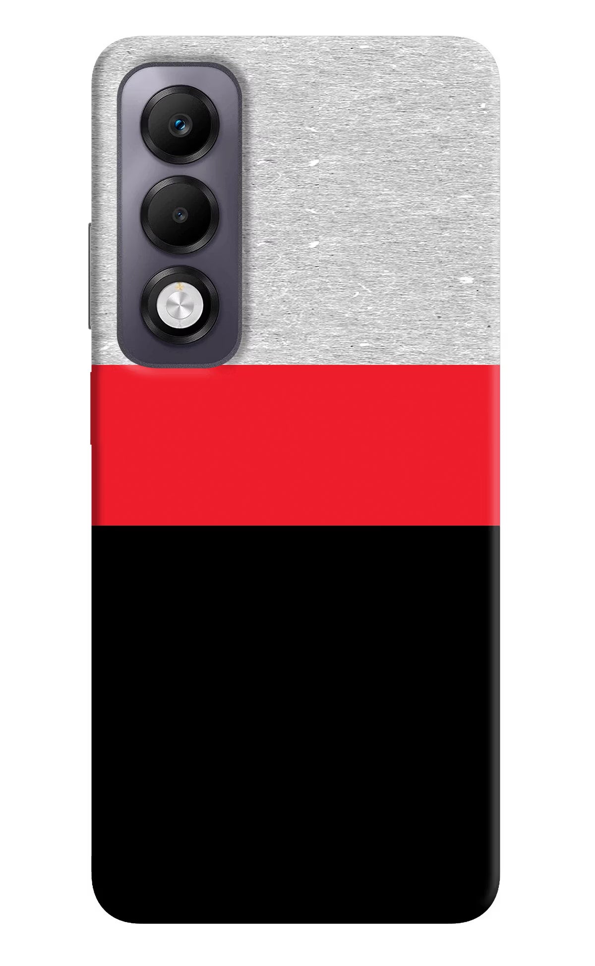 Tri Color Pattern Oppo K13x Back Cover