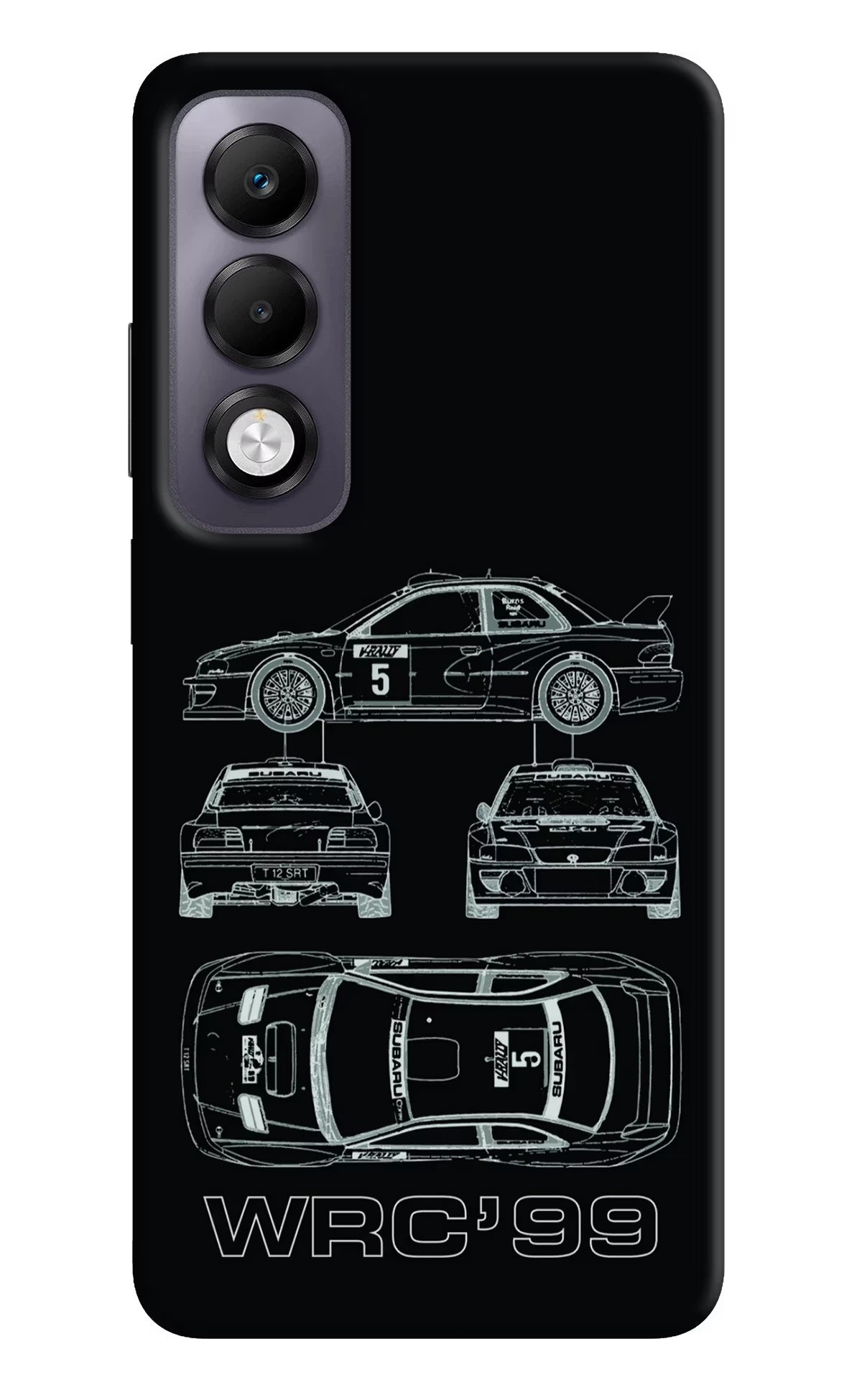 WRC'99 Oppo K13x Back Cover
