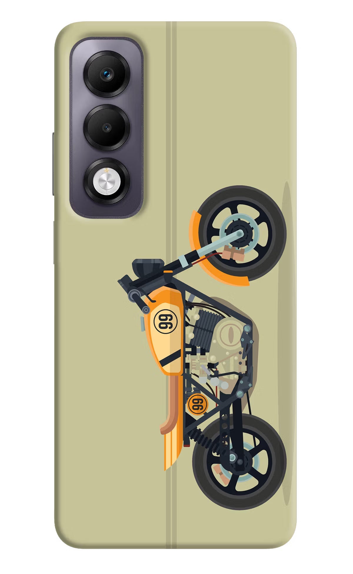 Vertical Speedster Oppo K13x Back Cover