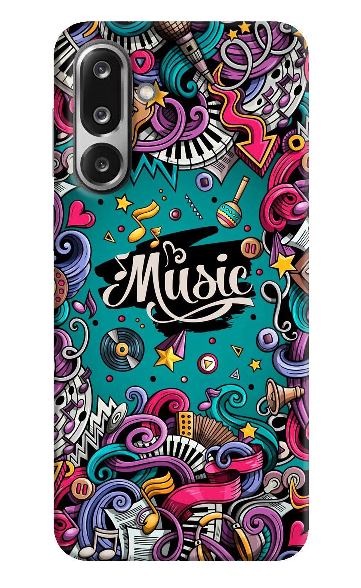 Music Graffiti Samsung F36 5G Back Cover
