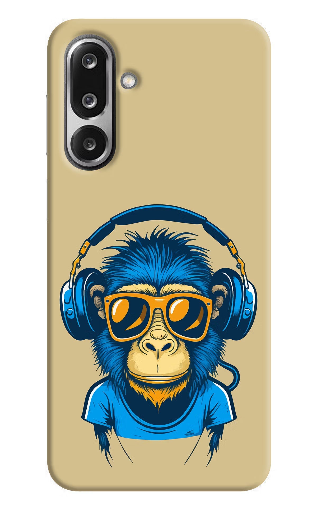Monkey Headphone Samsung F36 5G Back Cover