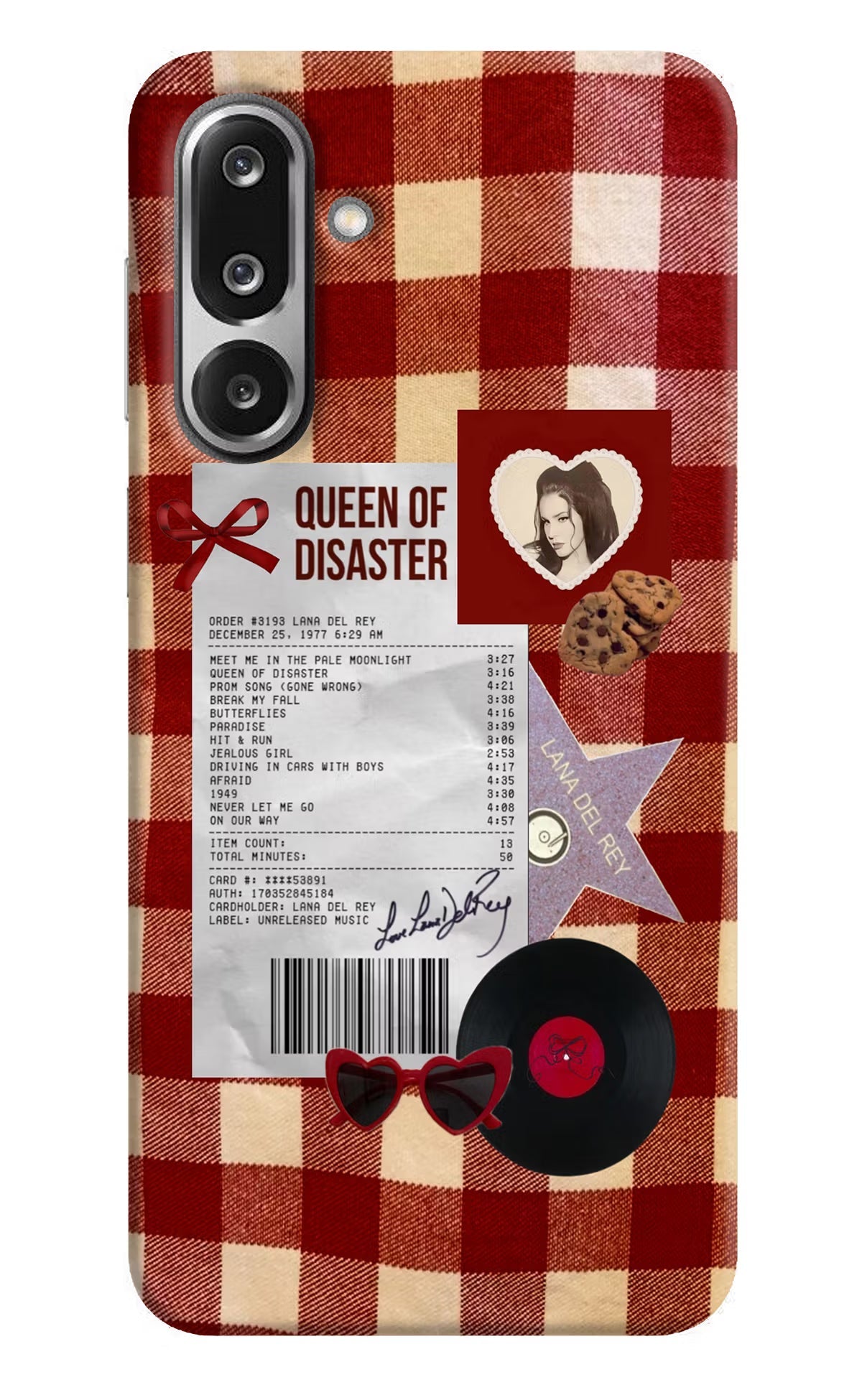 Queen of Disaster Samsung F36 5G Back Cover