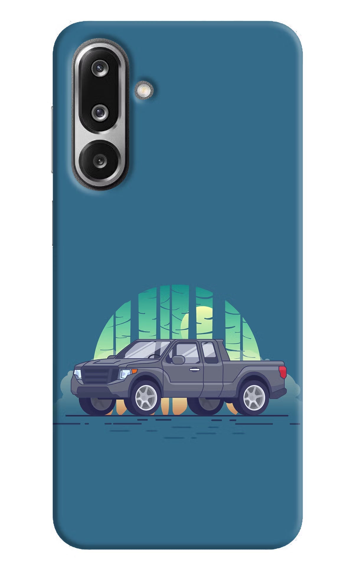 Retro Garage Vibe Samsung F36 5G Back Cover