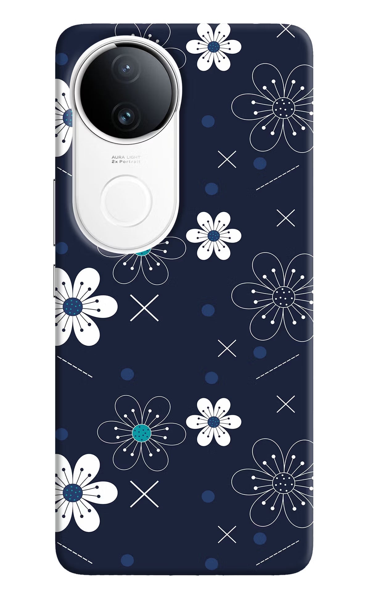 Flowers iQOO Z10R 5G Back Cover