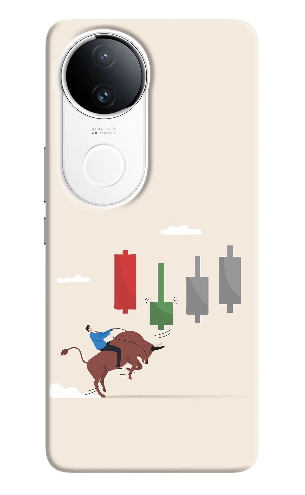 Bull Trading Momentum iQOO Z10R 5G Back Cover
