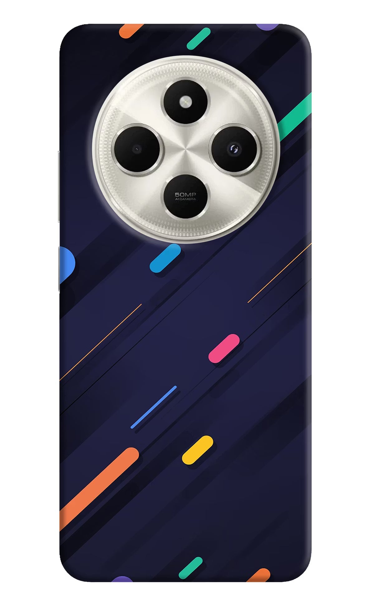 Abstract Design Poco C75 5G Back Cover