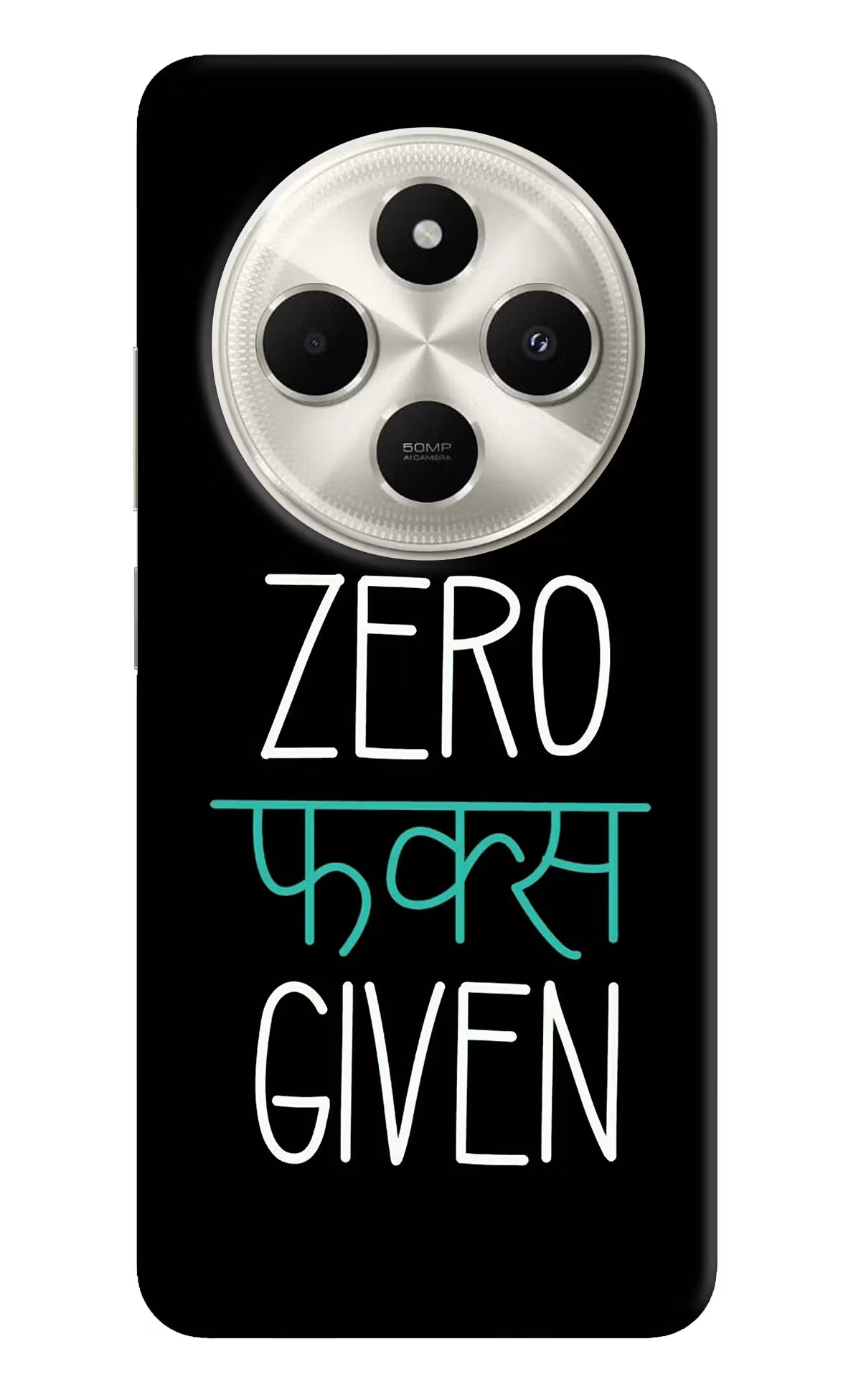 Zero Fucks Given Poco C75 5G Back Cover