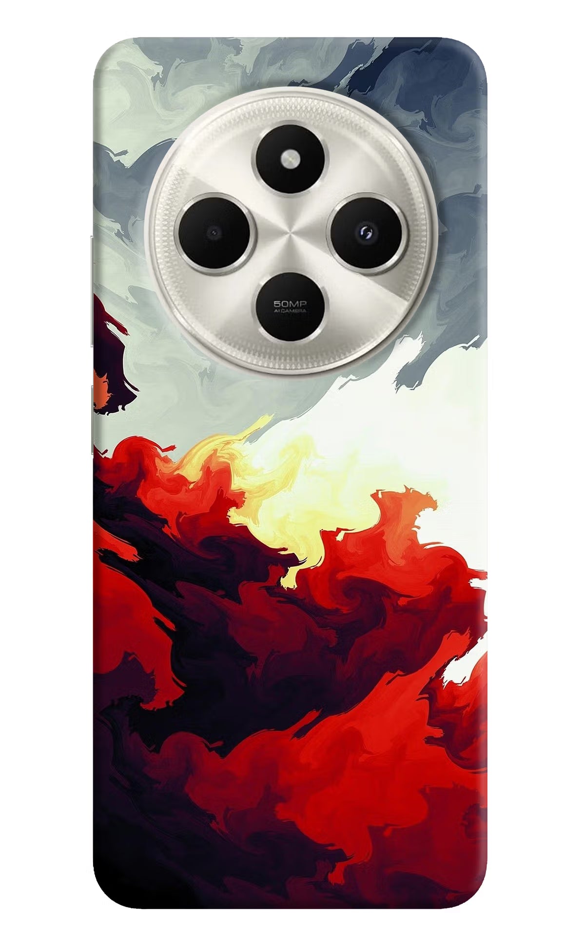 Fire Cloud Poco C75 5G Back Cover