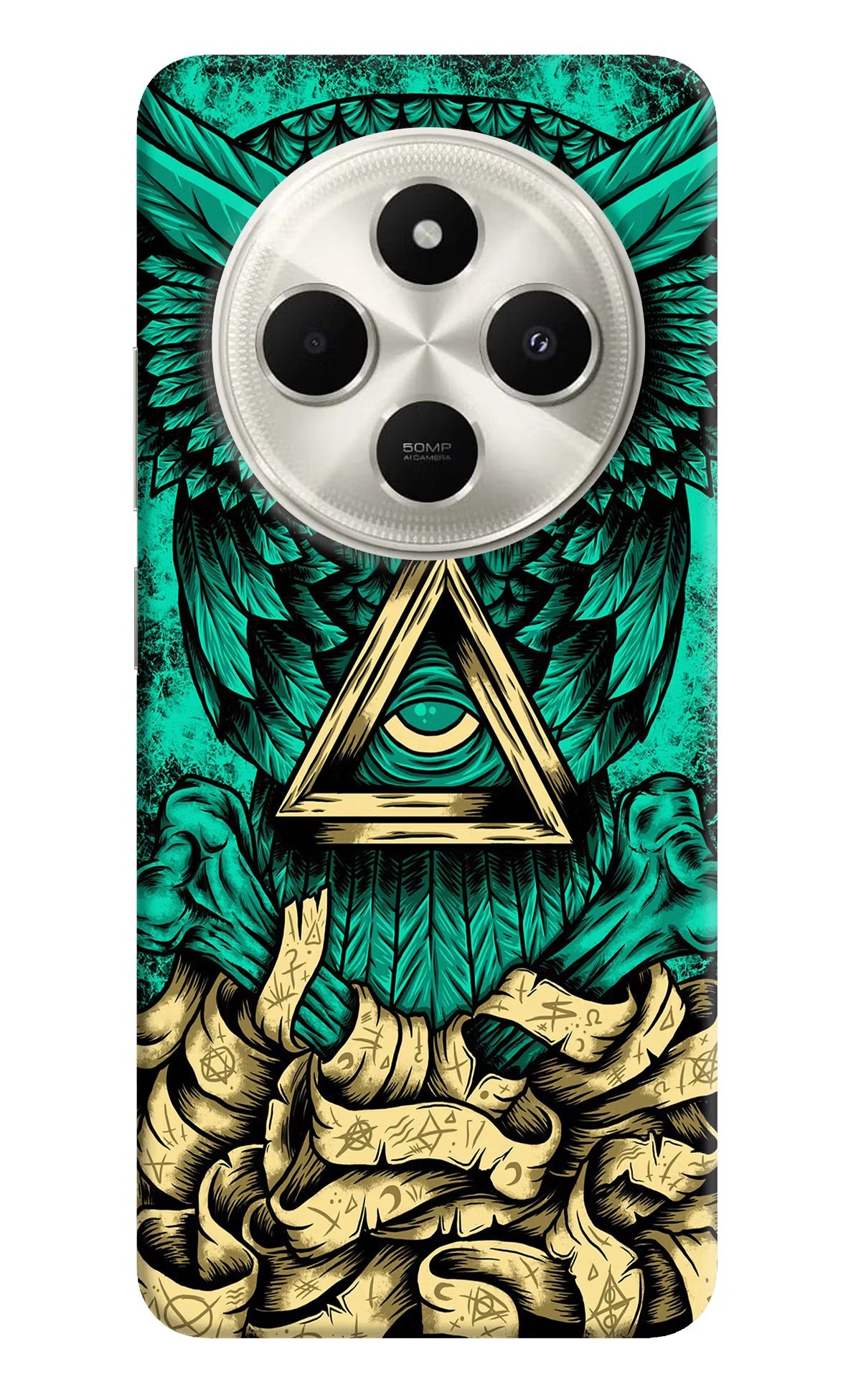Green Owl Poco C75 5G Back Cover