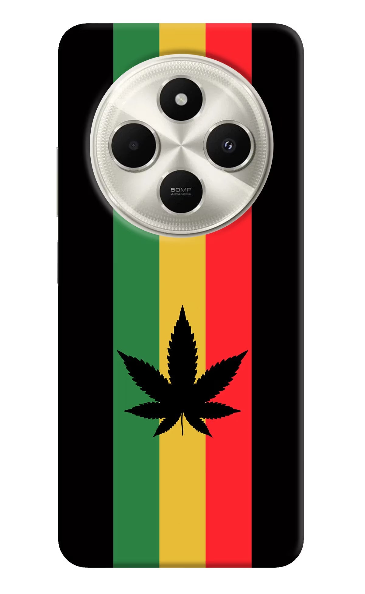 Weed Flag Poco C75 5G Back Cover