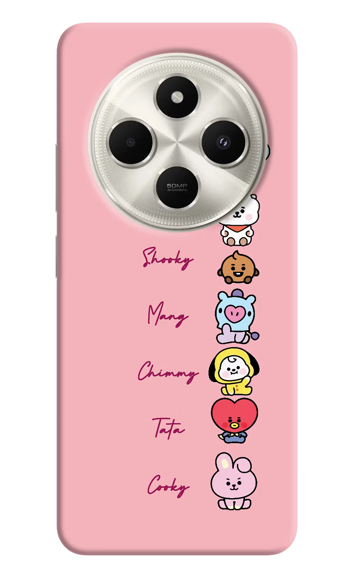 BTS names Poco C75 5G Back Cover