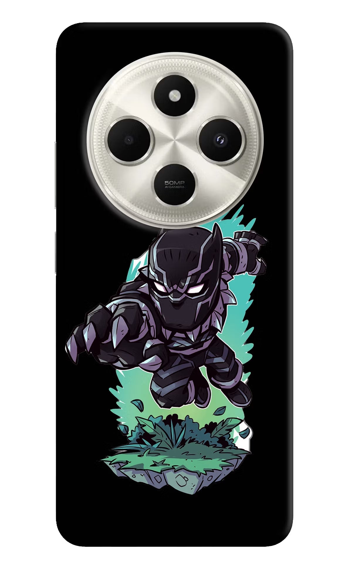 Black Panther Poco C75 5G Back Cover