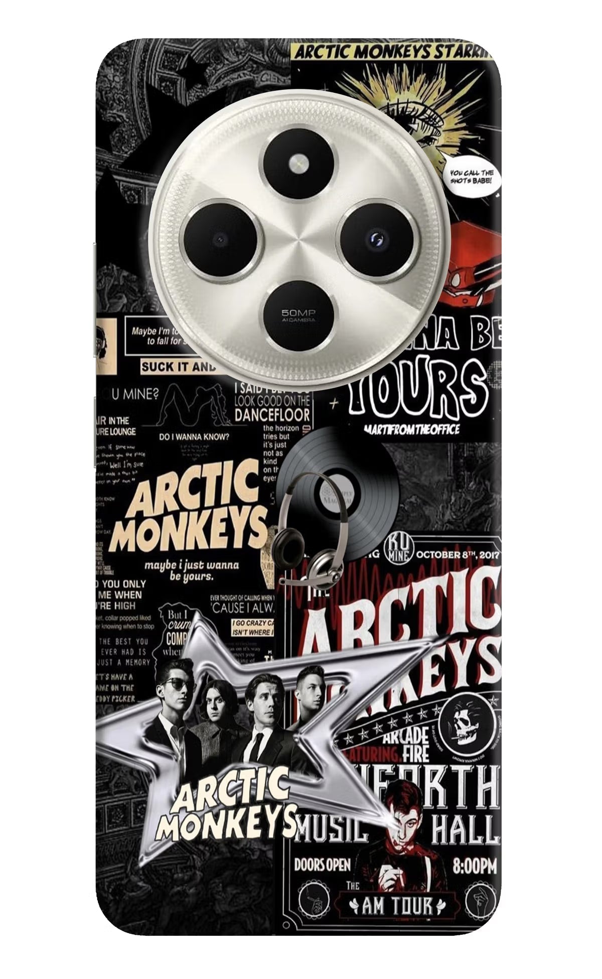Arctic Monkeys Poco C75 5G Back Cover