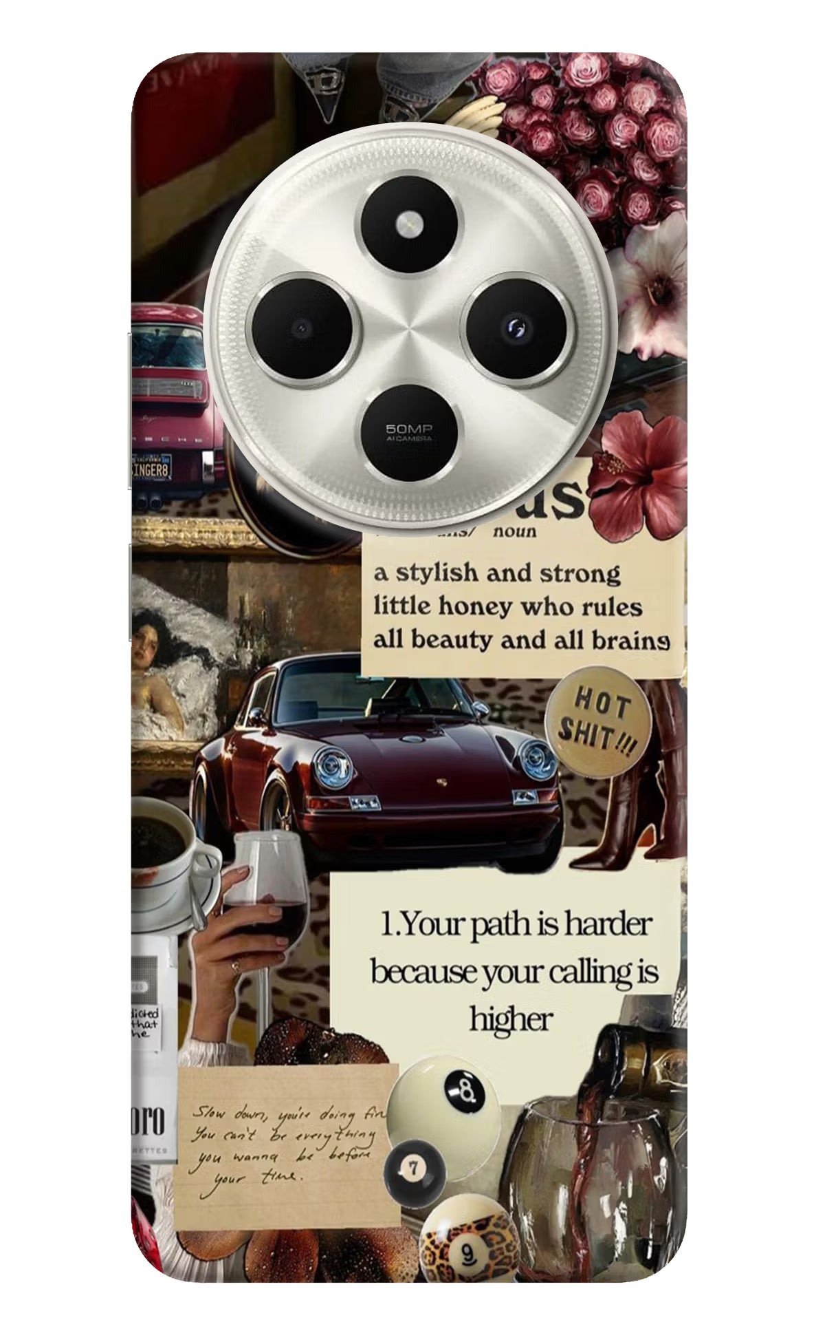 Taurus Zodiac Poco C75 5G Back Cover