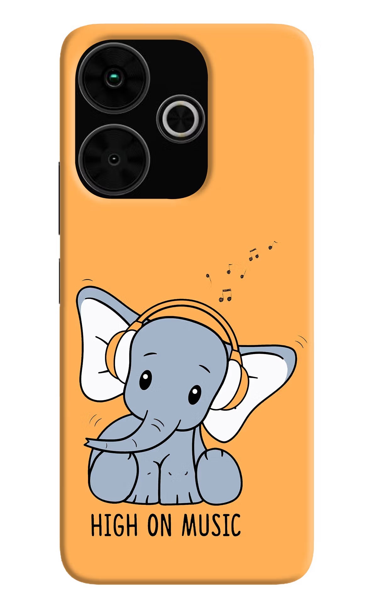 High On Music Poco M6 Plus 5G Back Cover