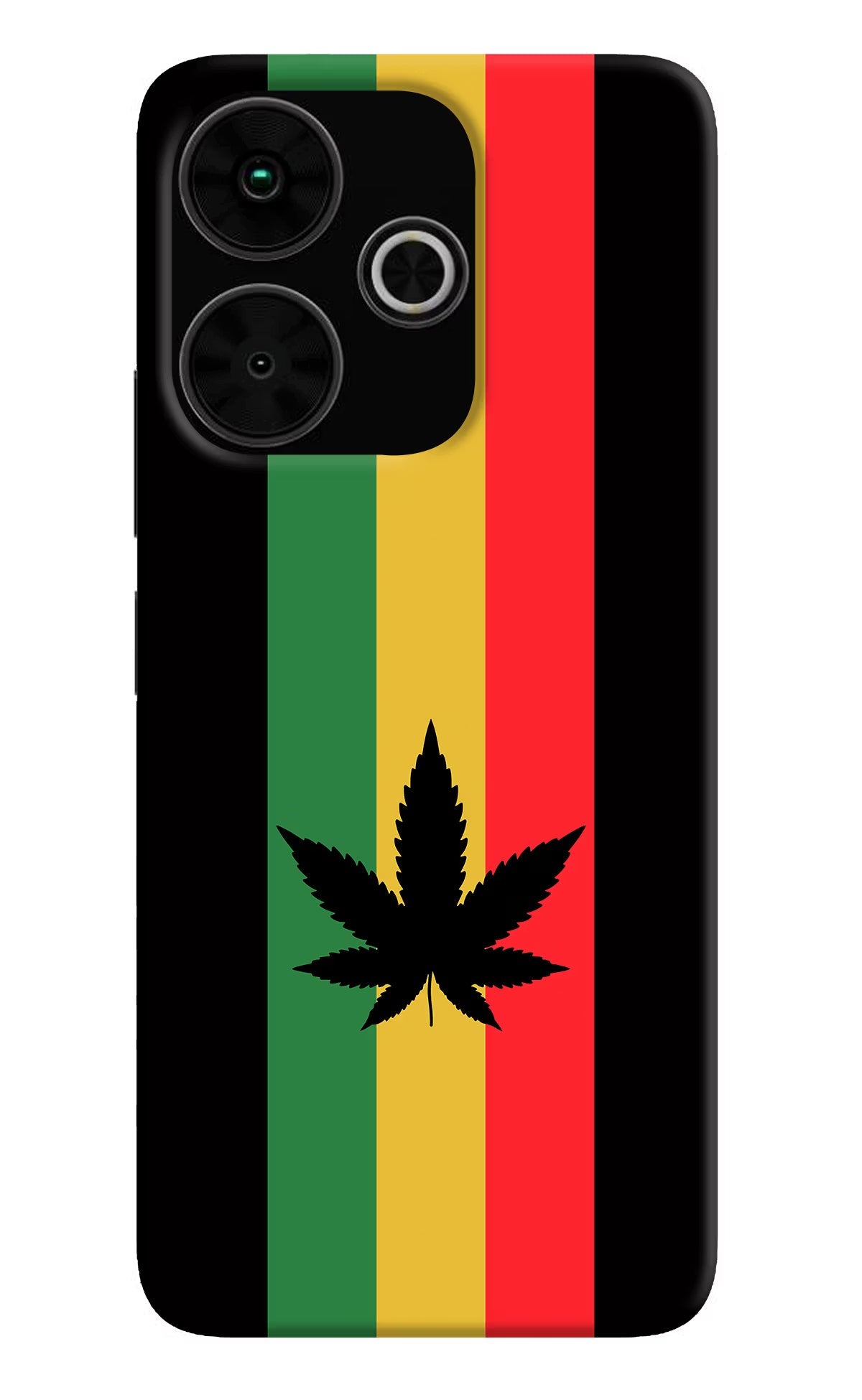Weed Flag Poco M6 Plus 5G Back Cover