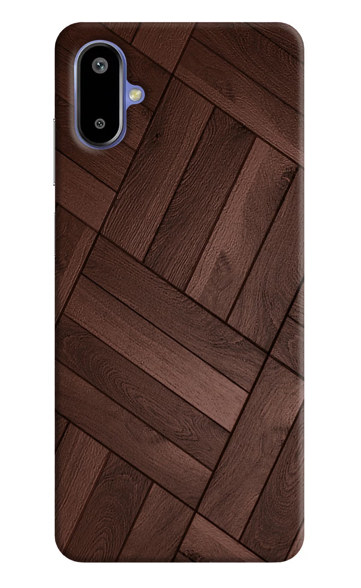 Wooden Texture Design Samsung F06 5G Back Cover