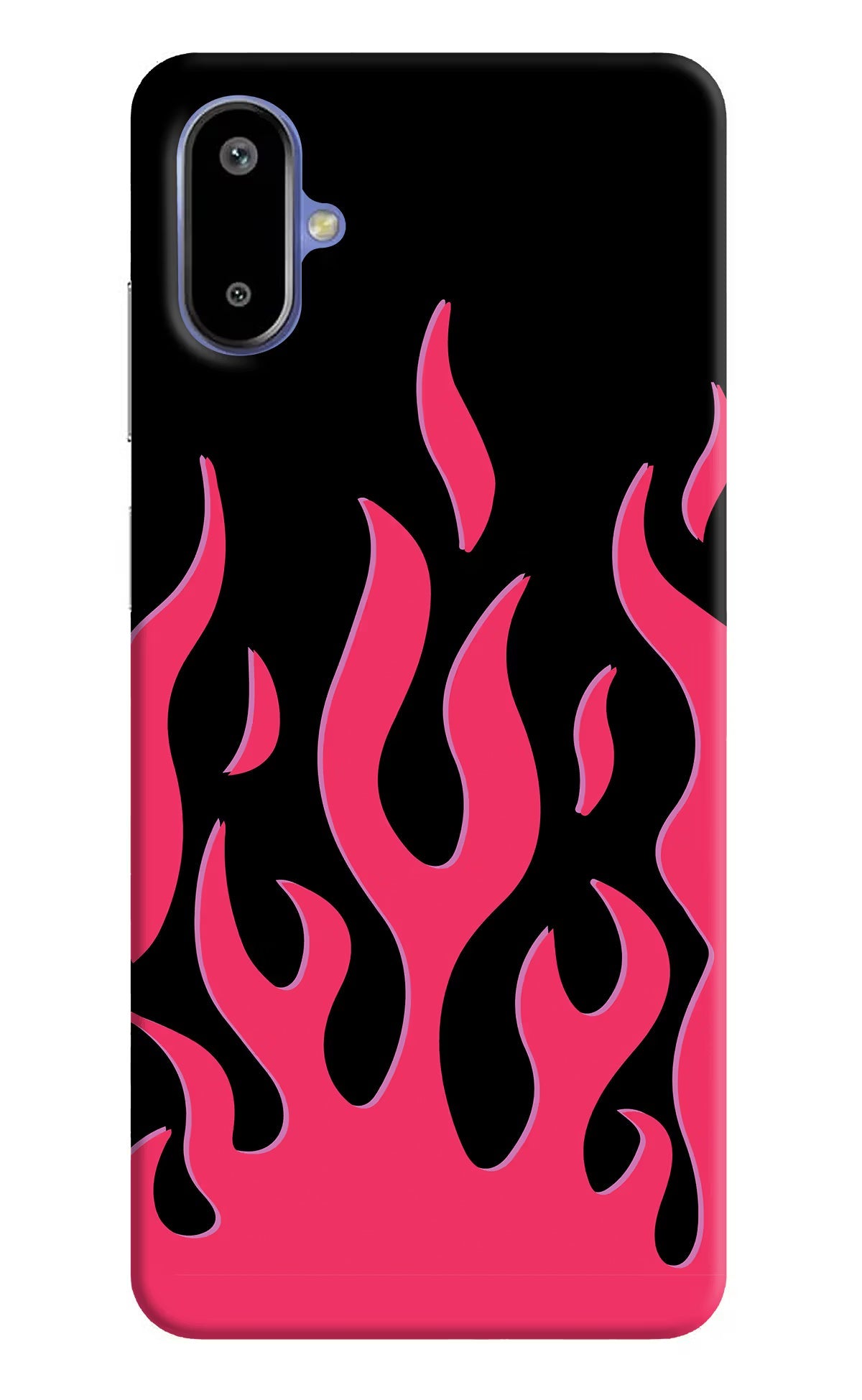 Fire Flames Samsung F06 5G Back Cover