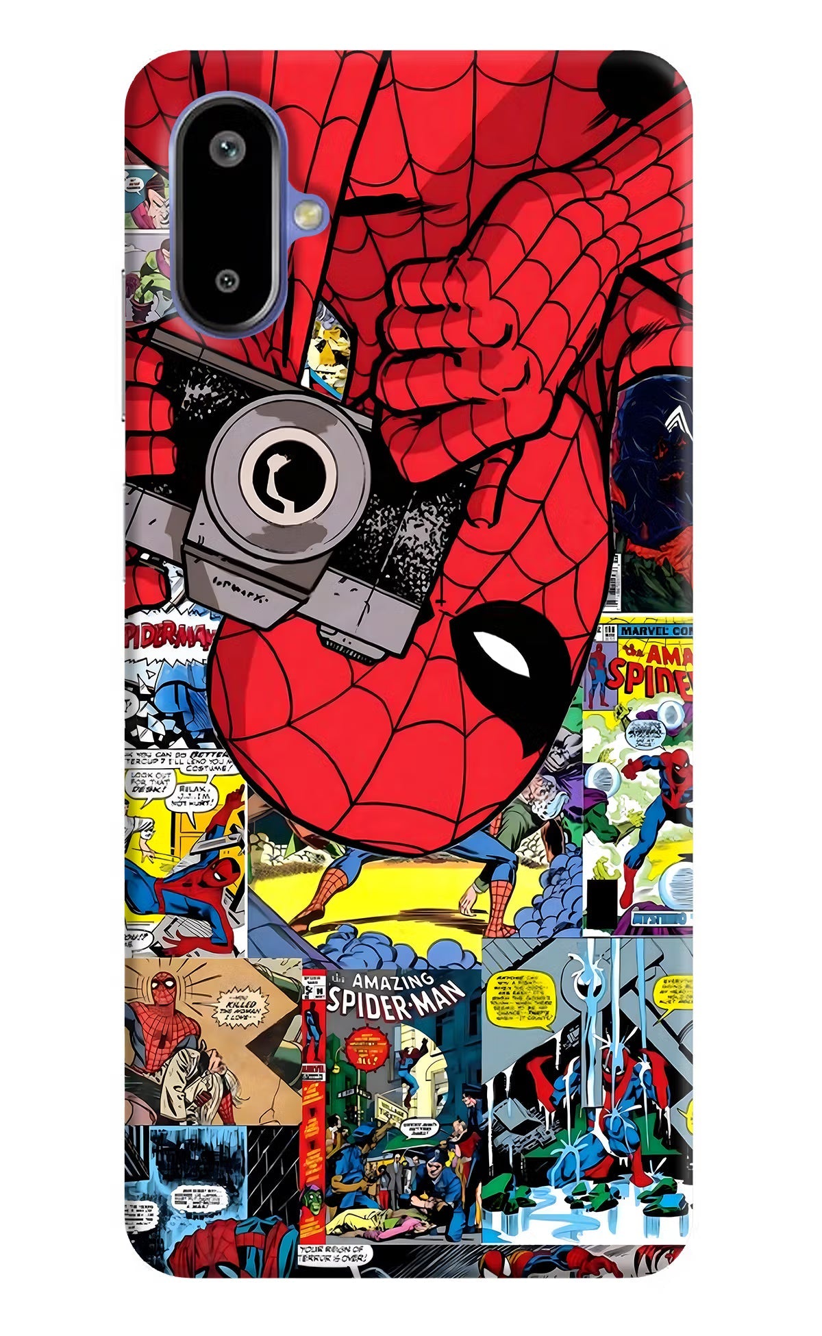 Spider Man Samsung F06 5G Back Cover