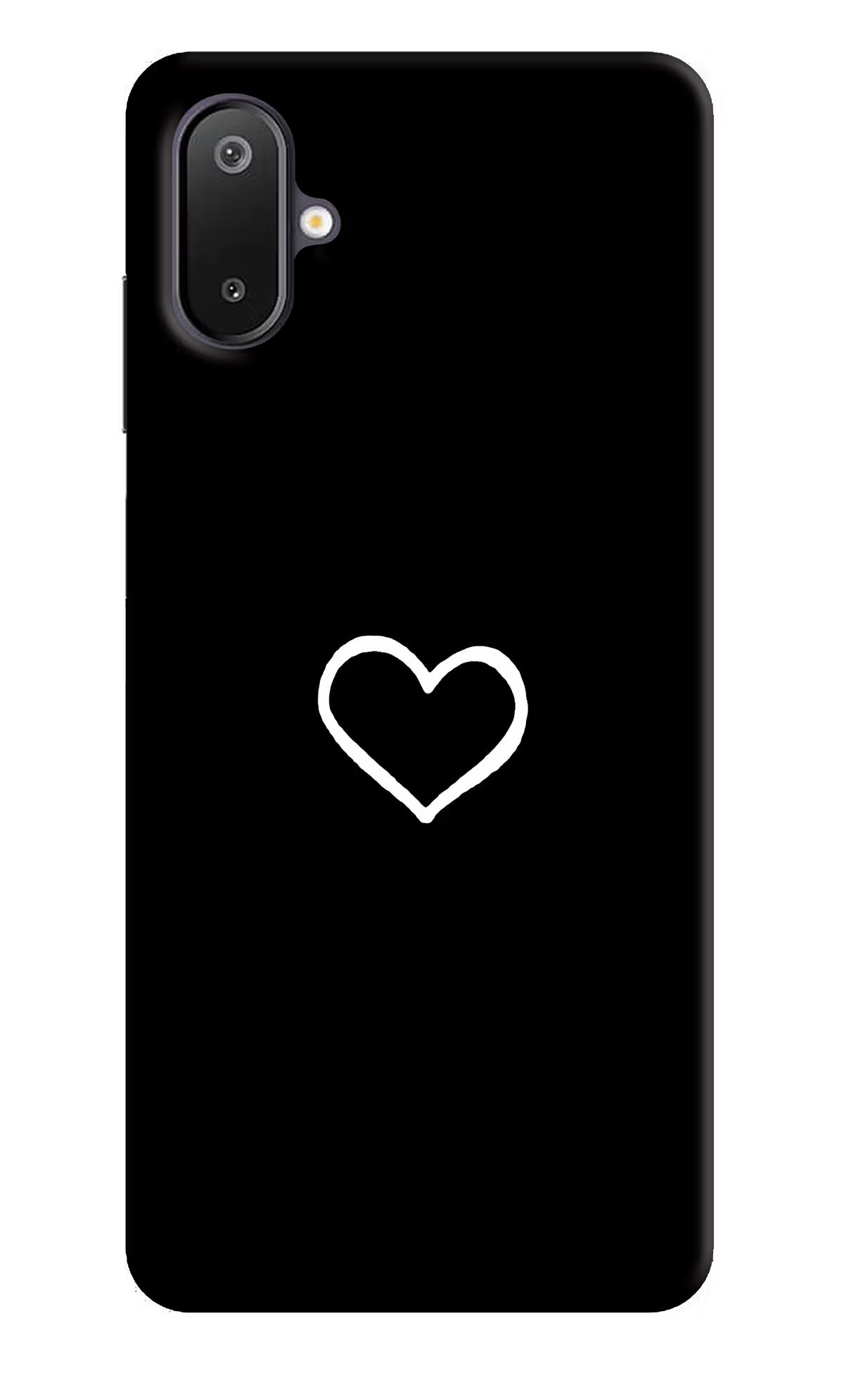 Heart Samsung M06 5G Back Cover