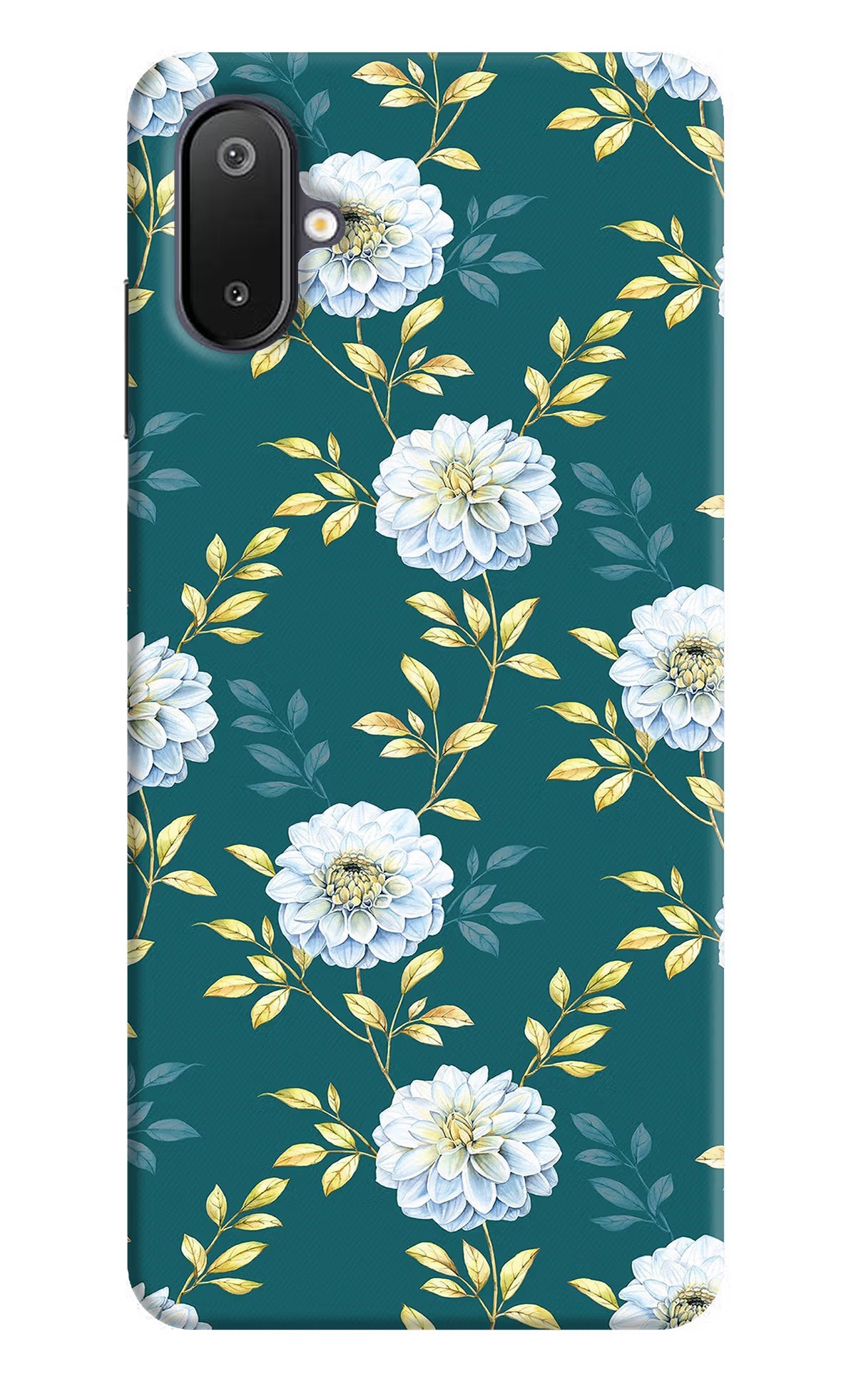 Flowers Samsung M06 5G Back Cover