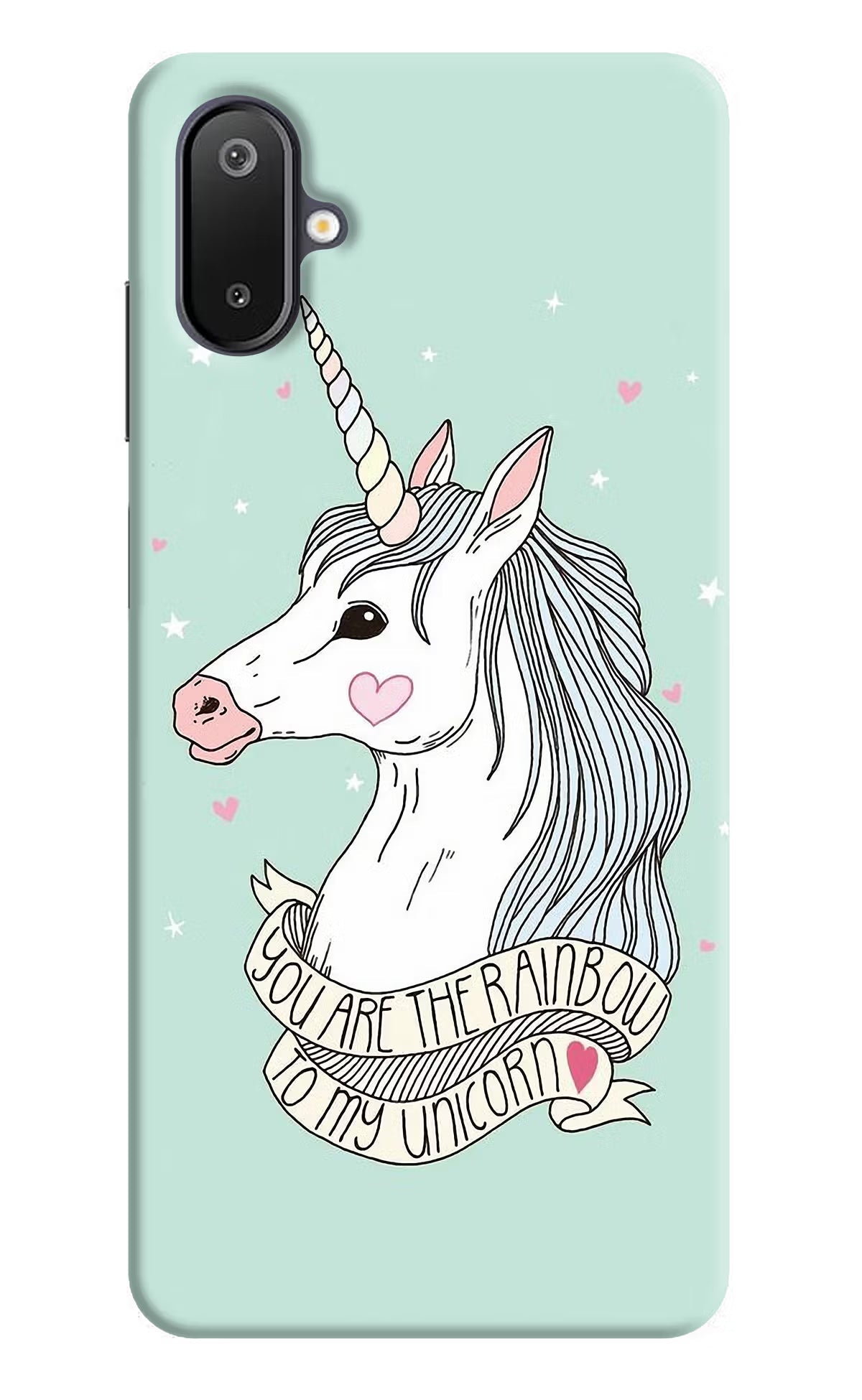 Unicorn Wallpaper Samsung M06 5G Back Cover