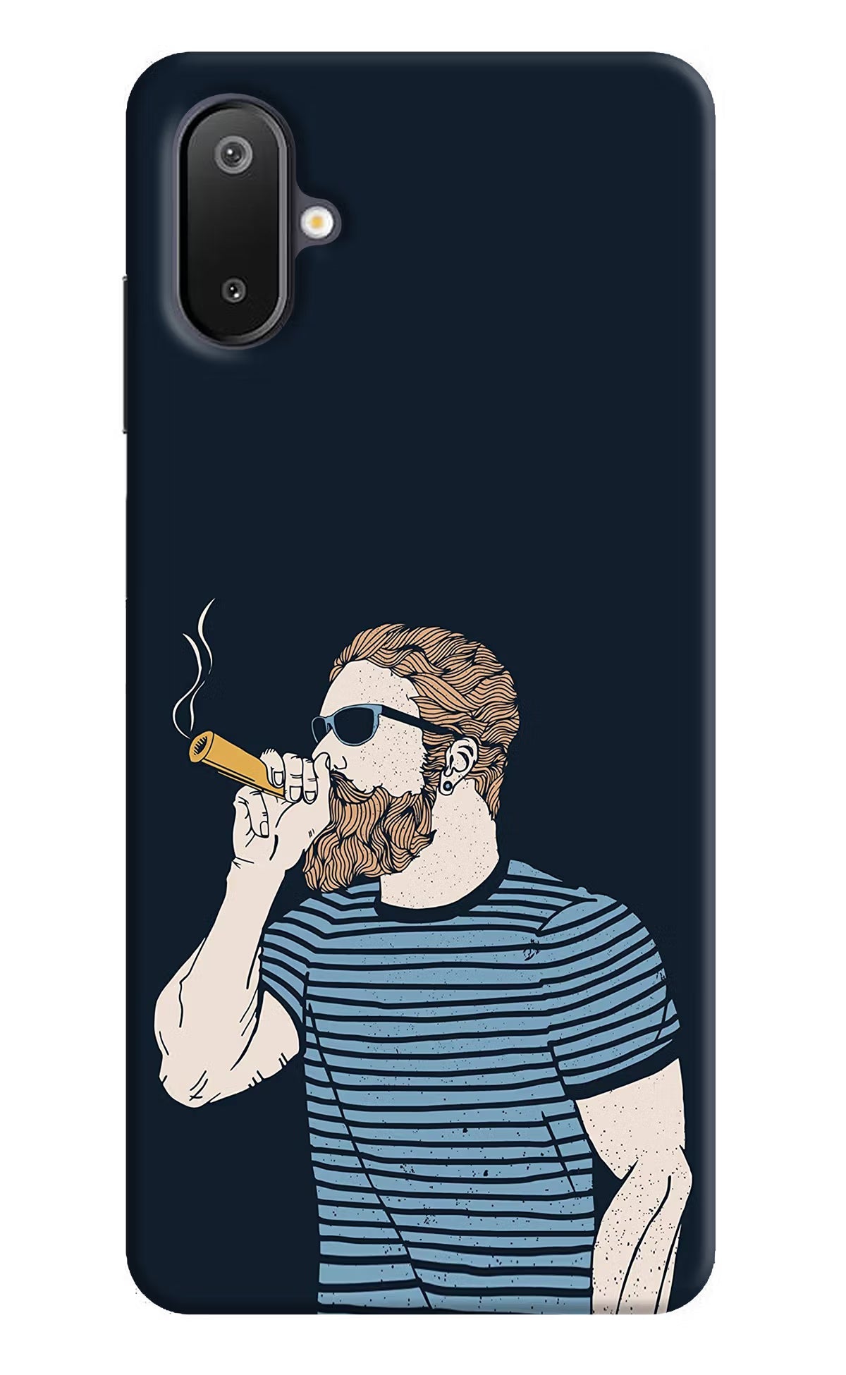 Smoking Samsung M06 5G Back Cover