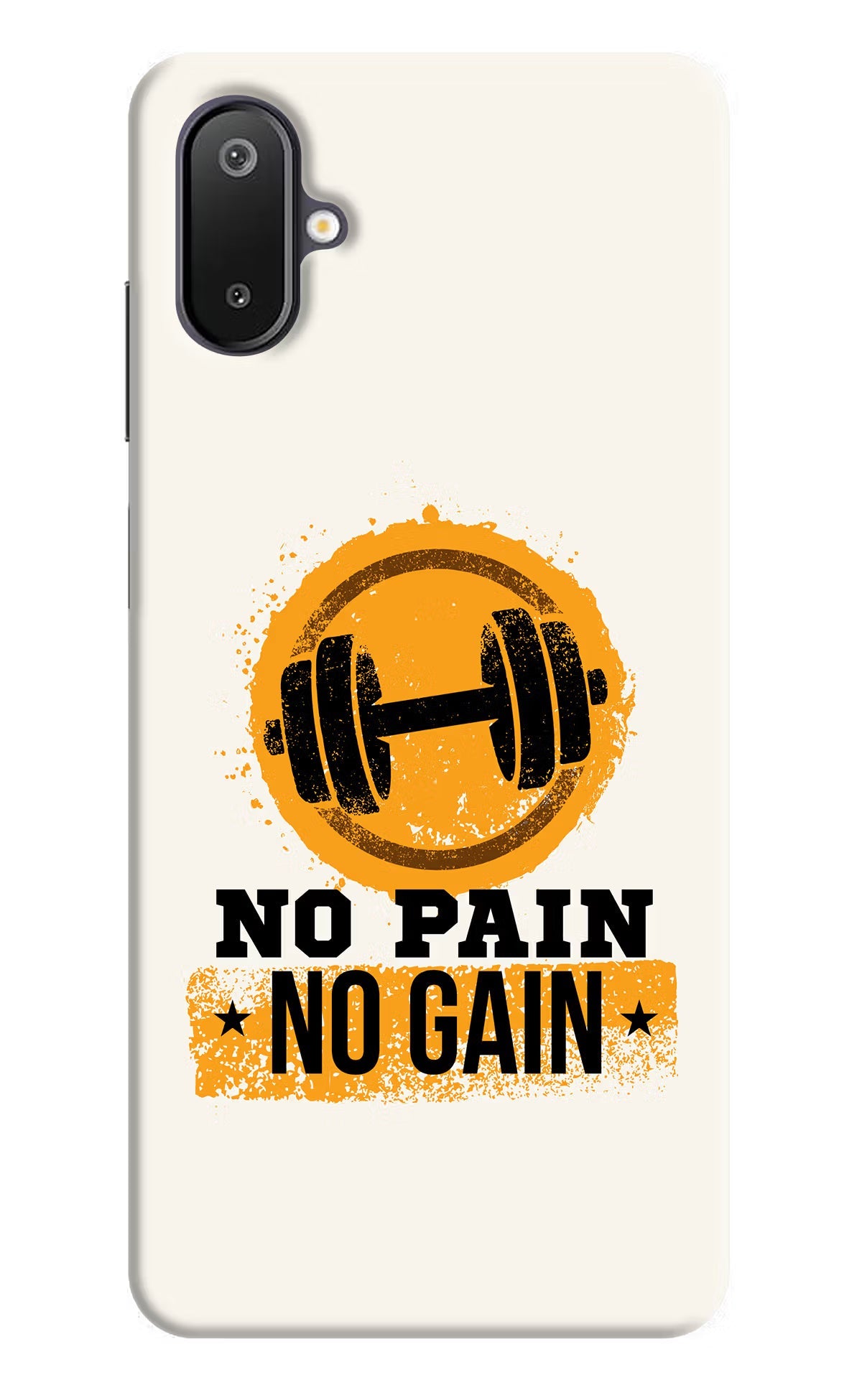 No Pain No Gain Samsung M06 5G Back Cover