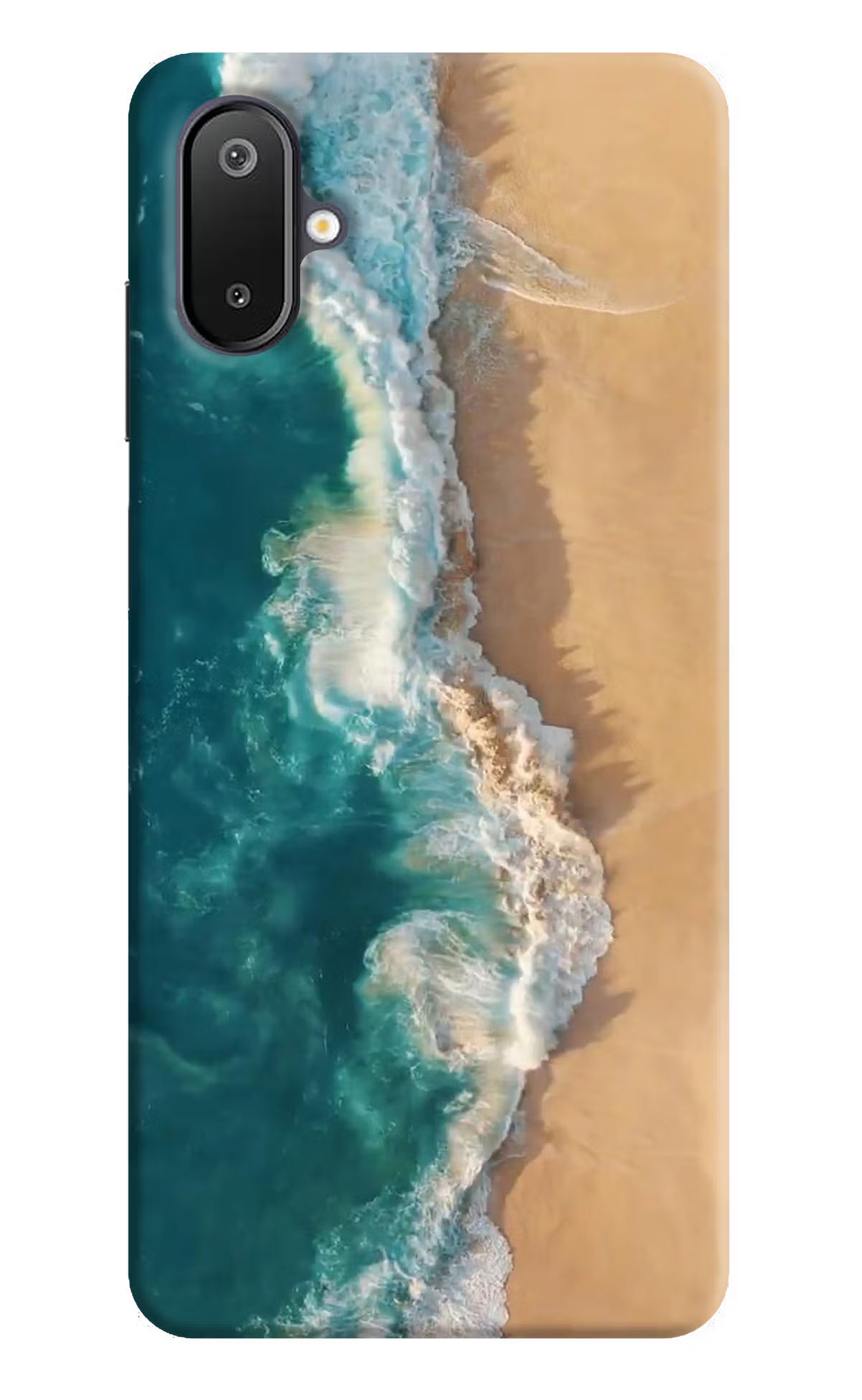 Ocean Beach Samsung M06 5G Back Cover