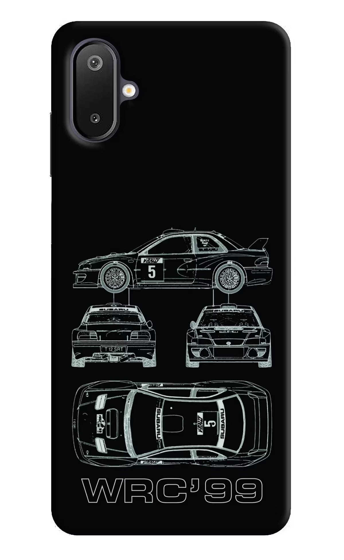 WRC'99 Samsung M06 5G Back Cover