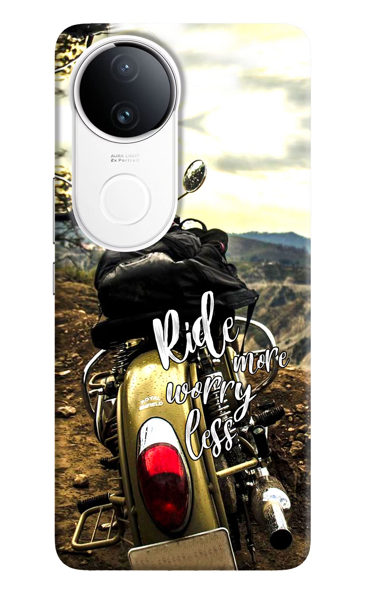 Ride More Worry Less Vivo T4R 5G Back Cover