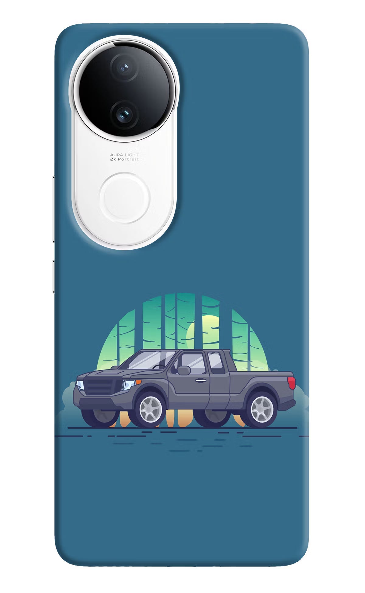 Retro Garage Vibe Vivo T4R 5G Back Cover