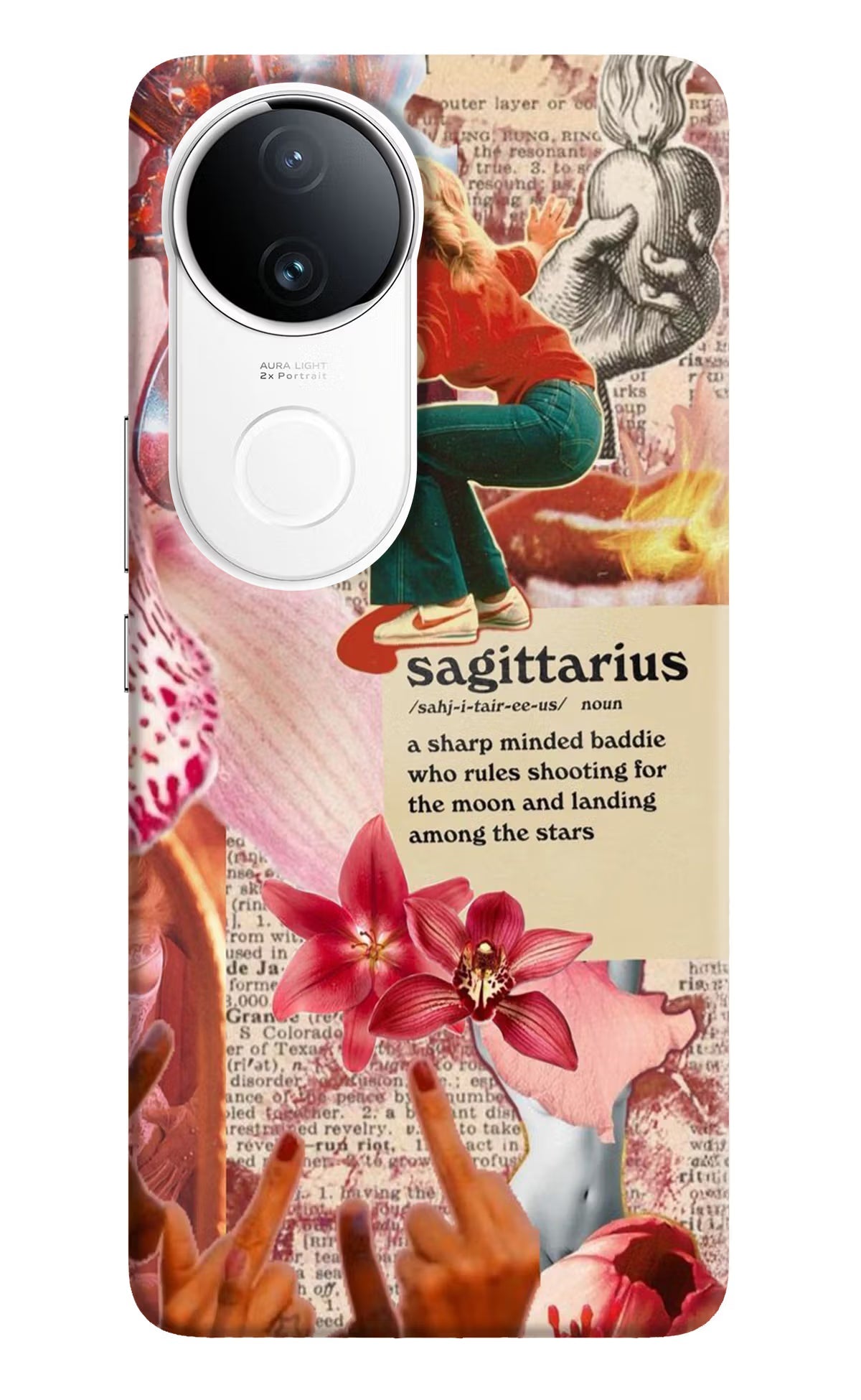 Sagittarius Zodiac Vivo T4R 5G Back Cover