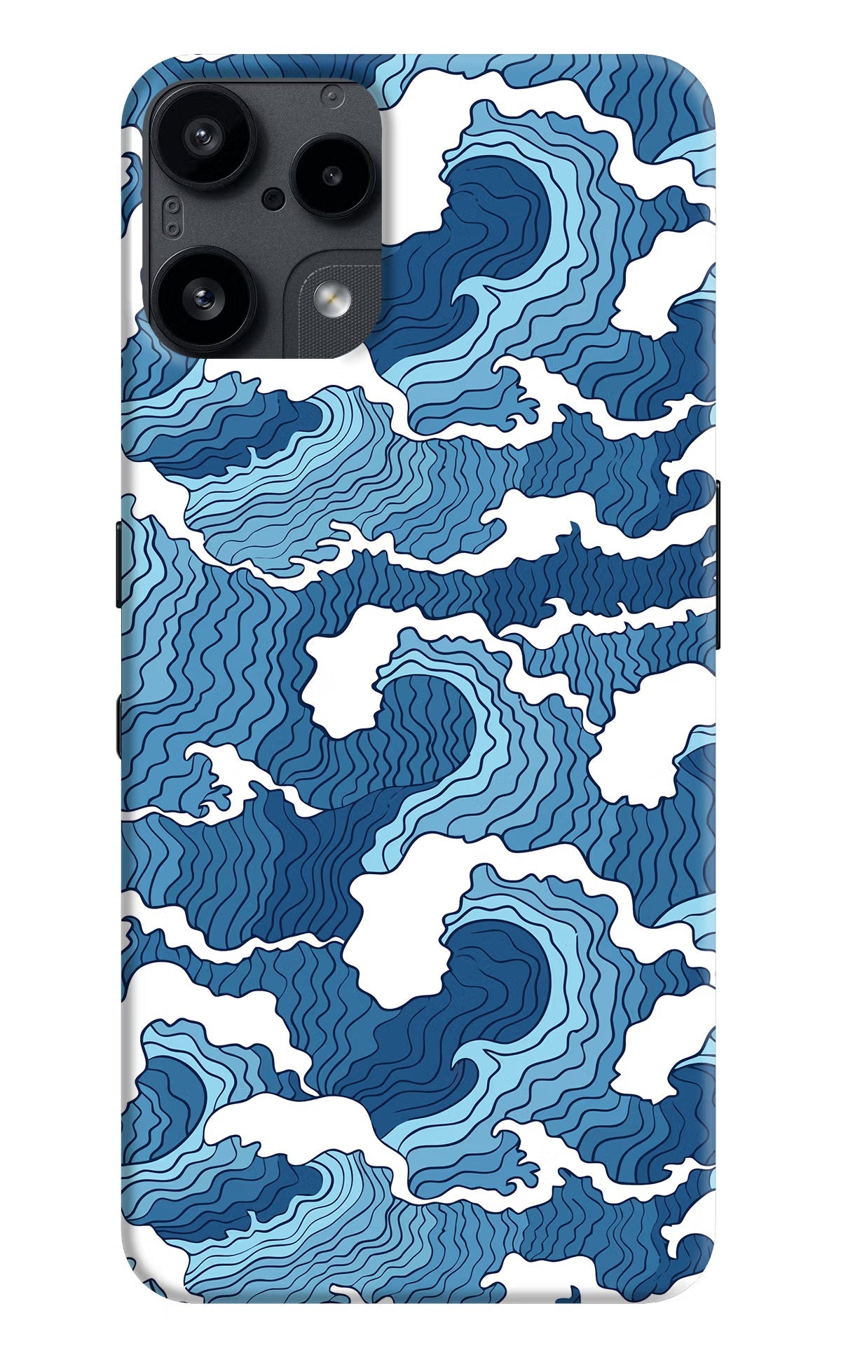 Blue Waves Nothing Phone 3A Lite Back Cover