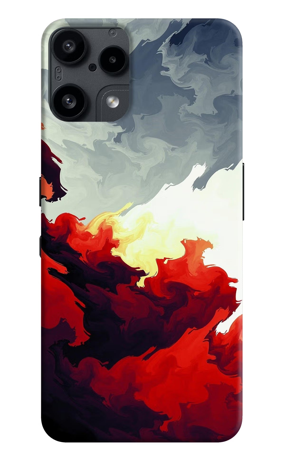 Fire Cloud Nothing Phone 3A Lite Back Cover
