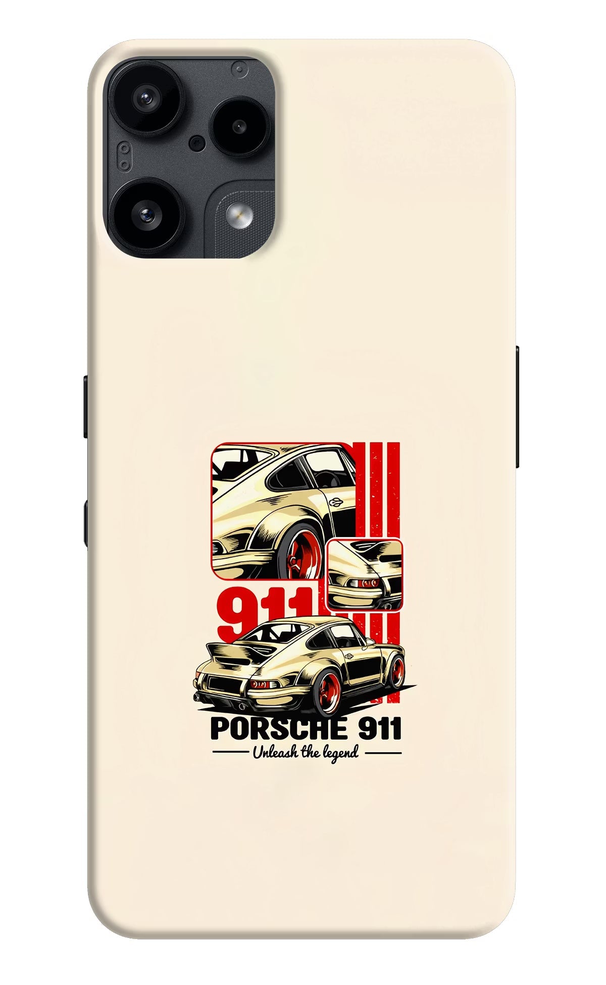 Classic Porsche 911 Nothing Phone 3A Lite Back Cover