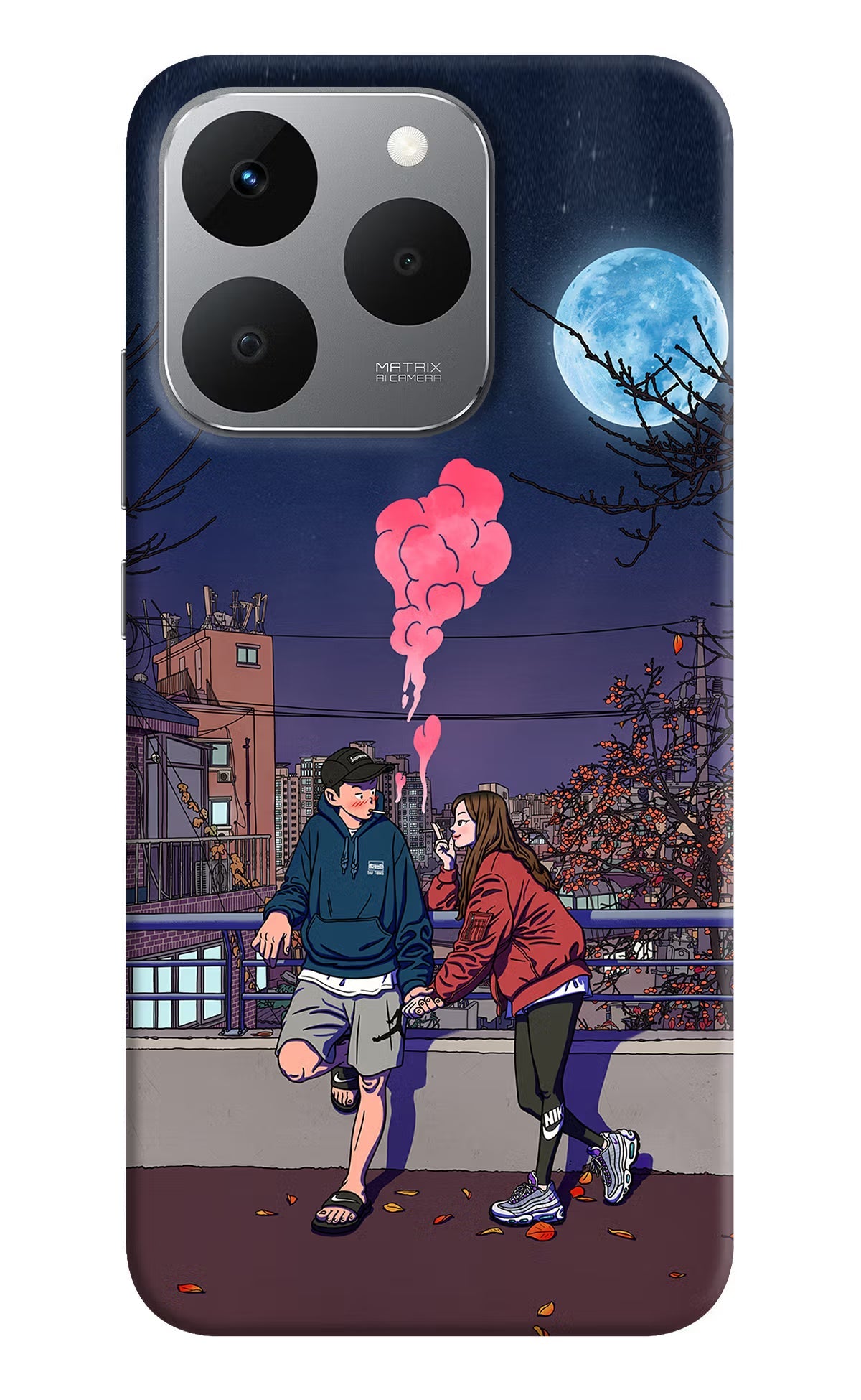 Chilling Couple Realme 15T 5G Back Cover