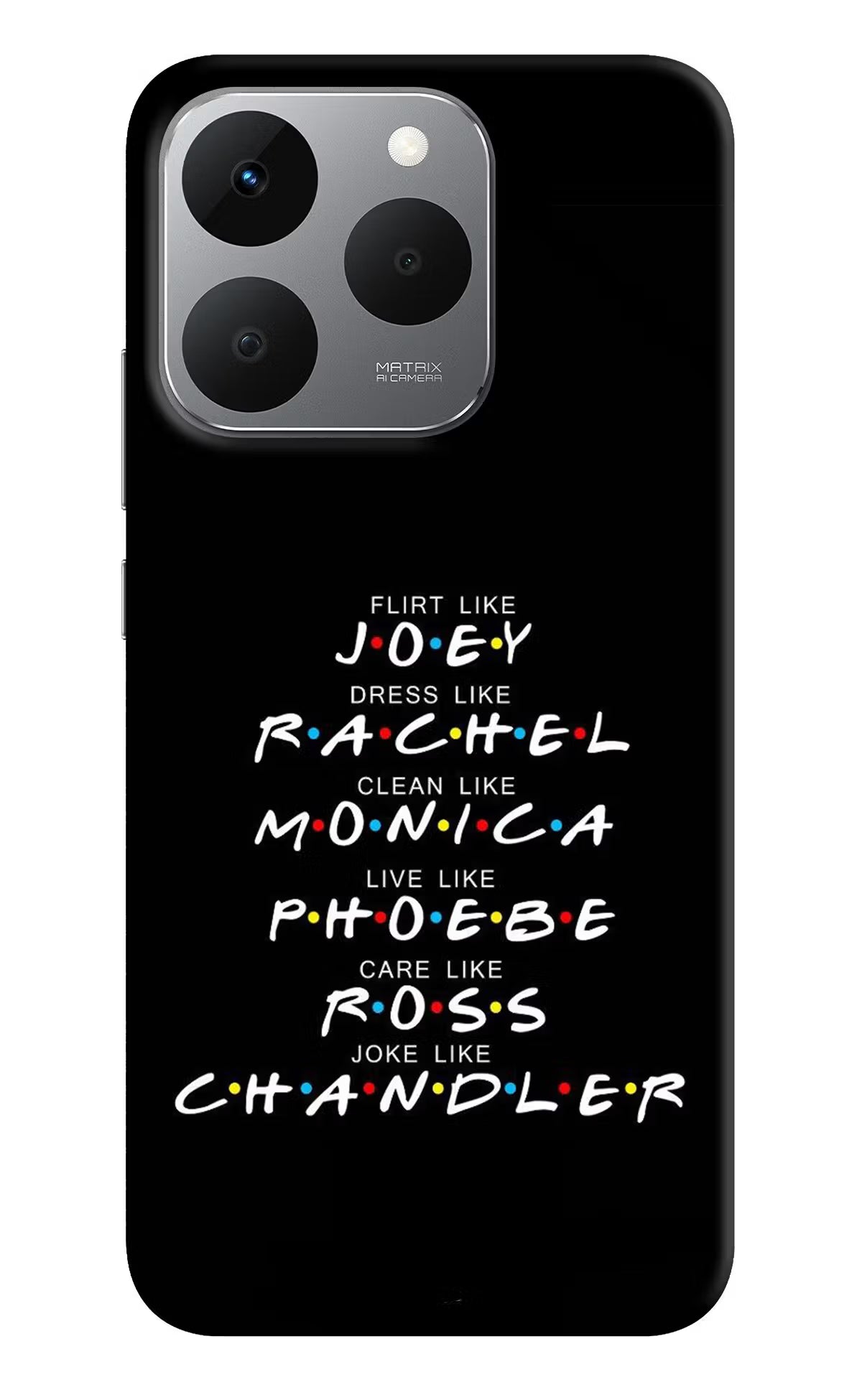 FRIENDS Character Realme 15T 5G Back Cover