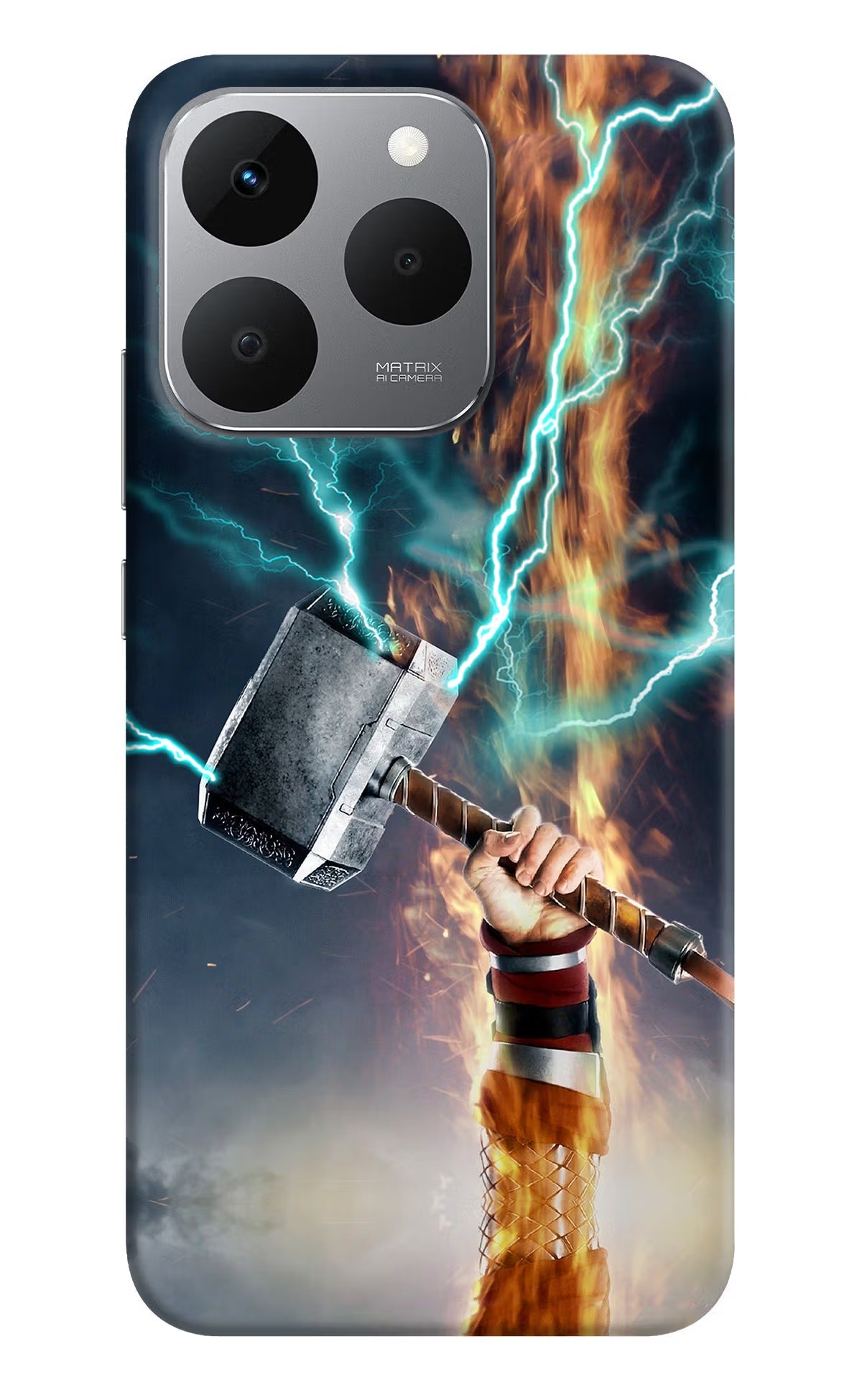 Thor Hammer Mjolnir Realme 15T 5G Back Cover