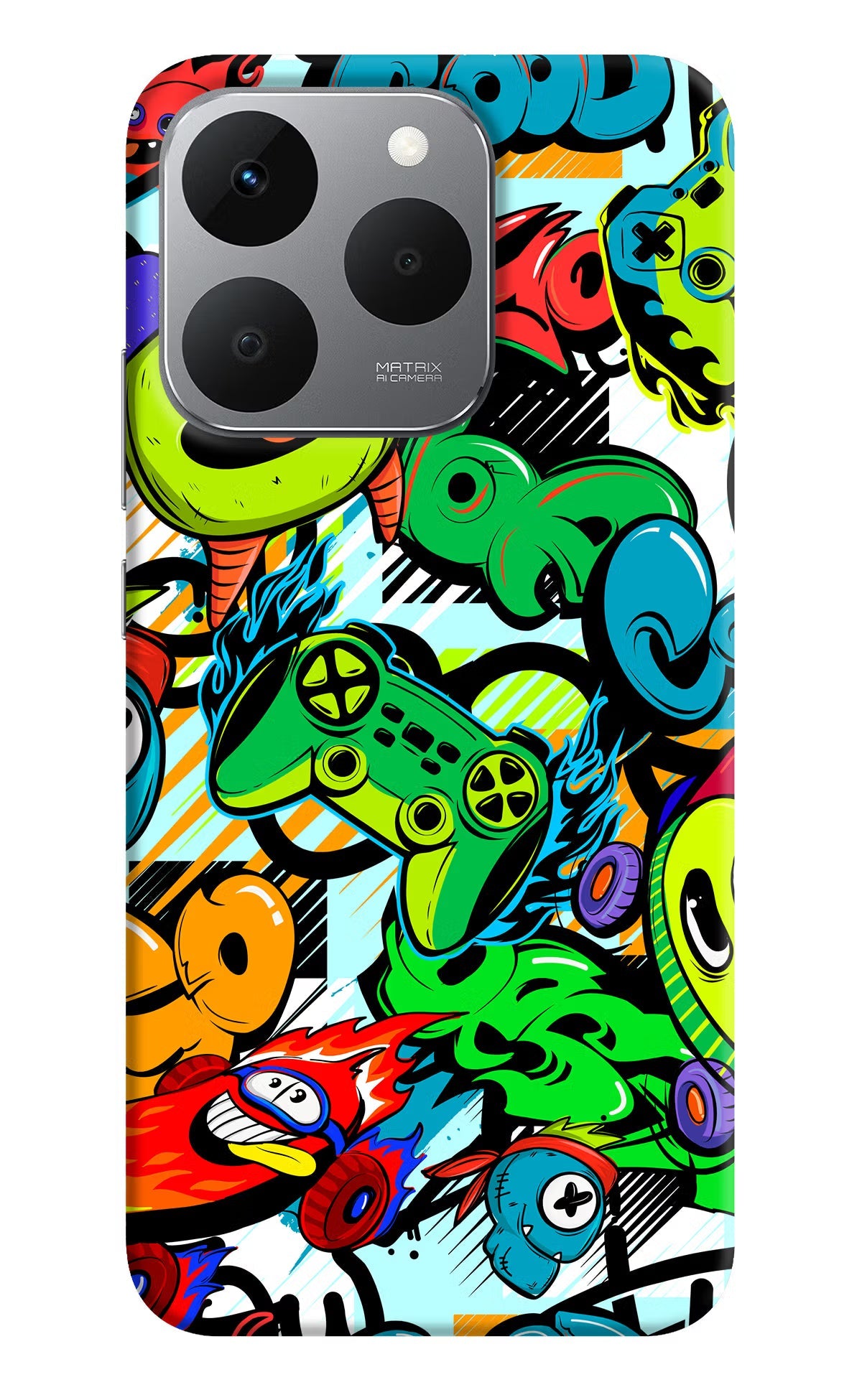 Game Doodle Realme 15T 5G Back Cover